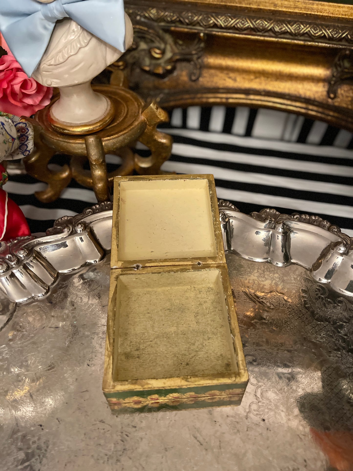 Vintage Florentine Box, Made in Italy