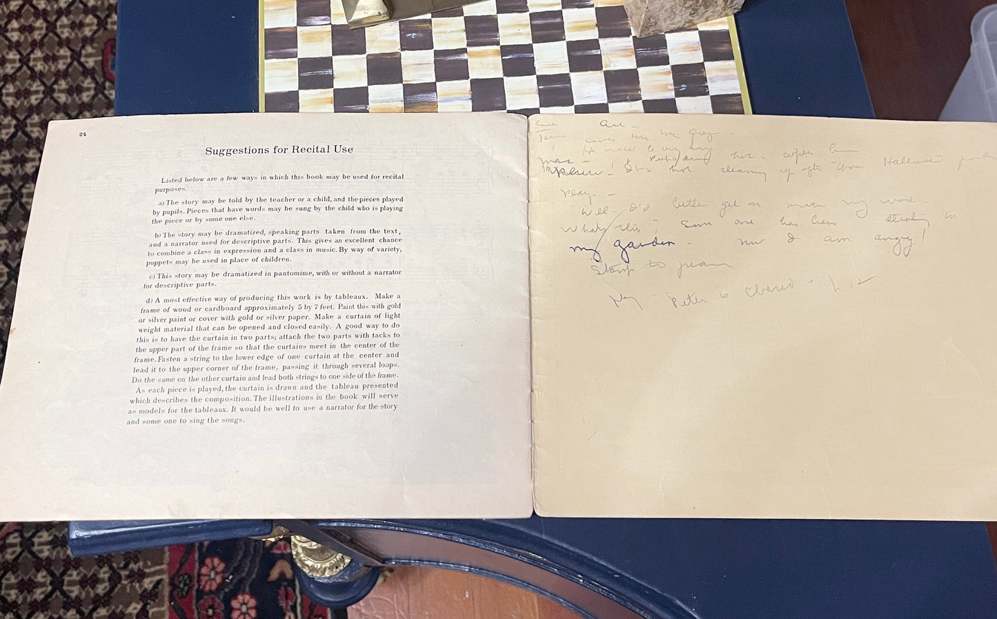 1946 Peter Rabbit A Story with Music For Piano