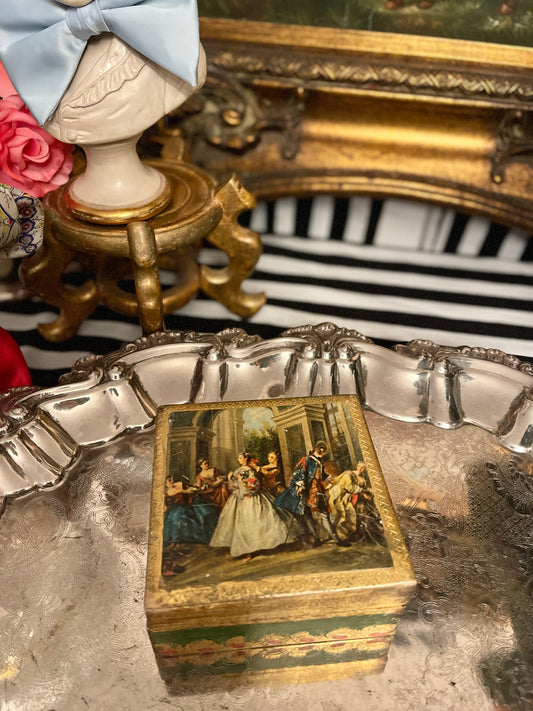Vintage Florentine Box, Made in Italy