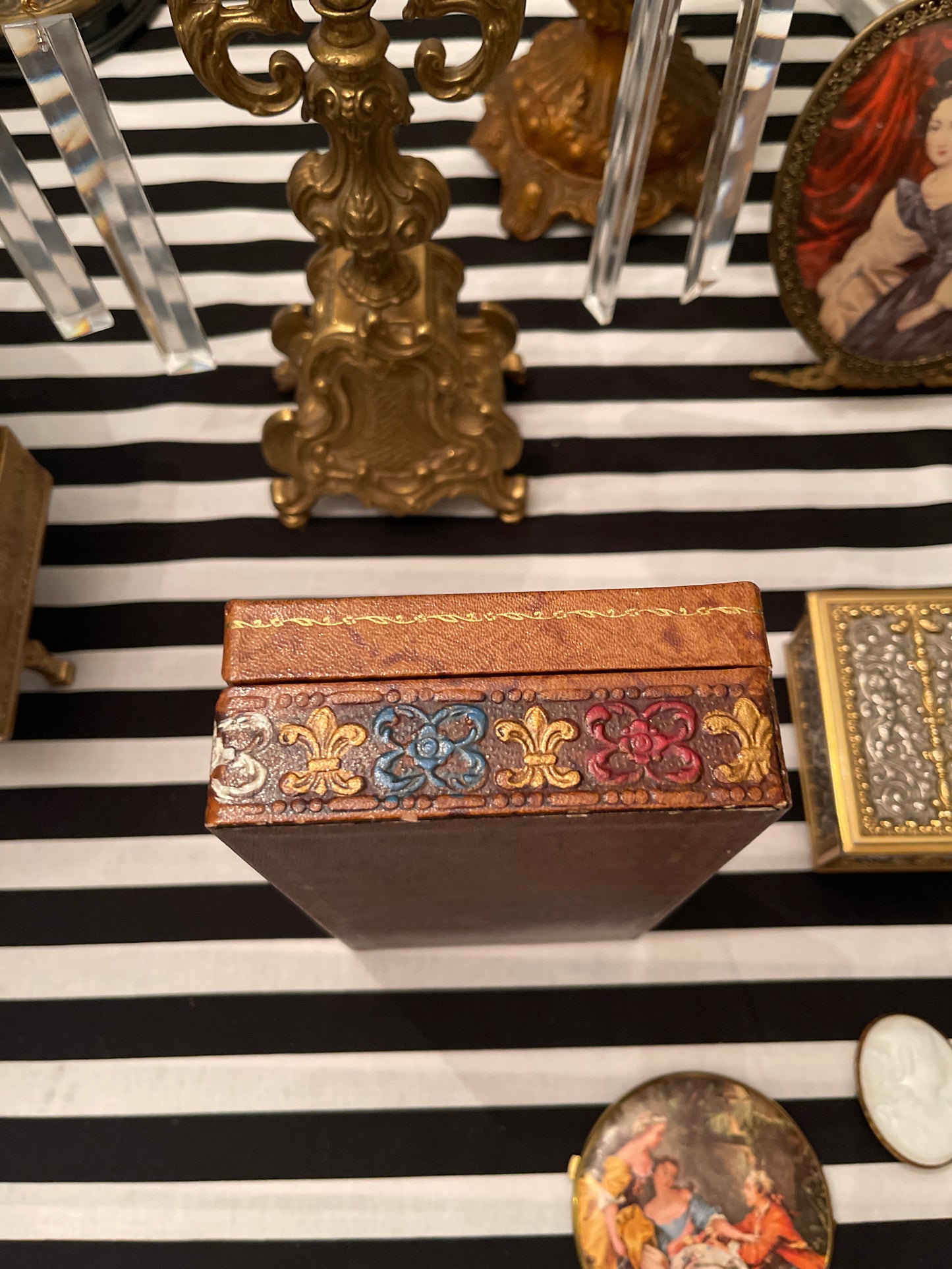 Vintage Italian Card Box