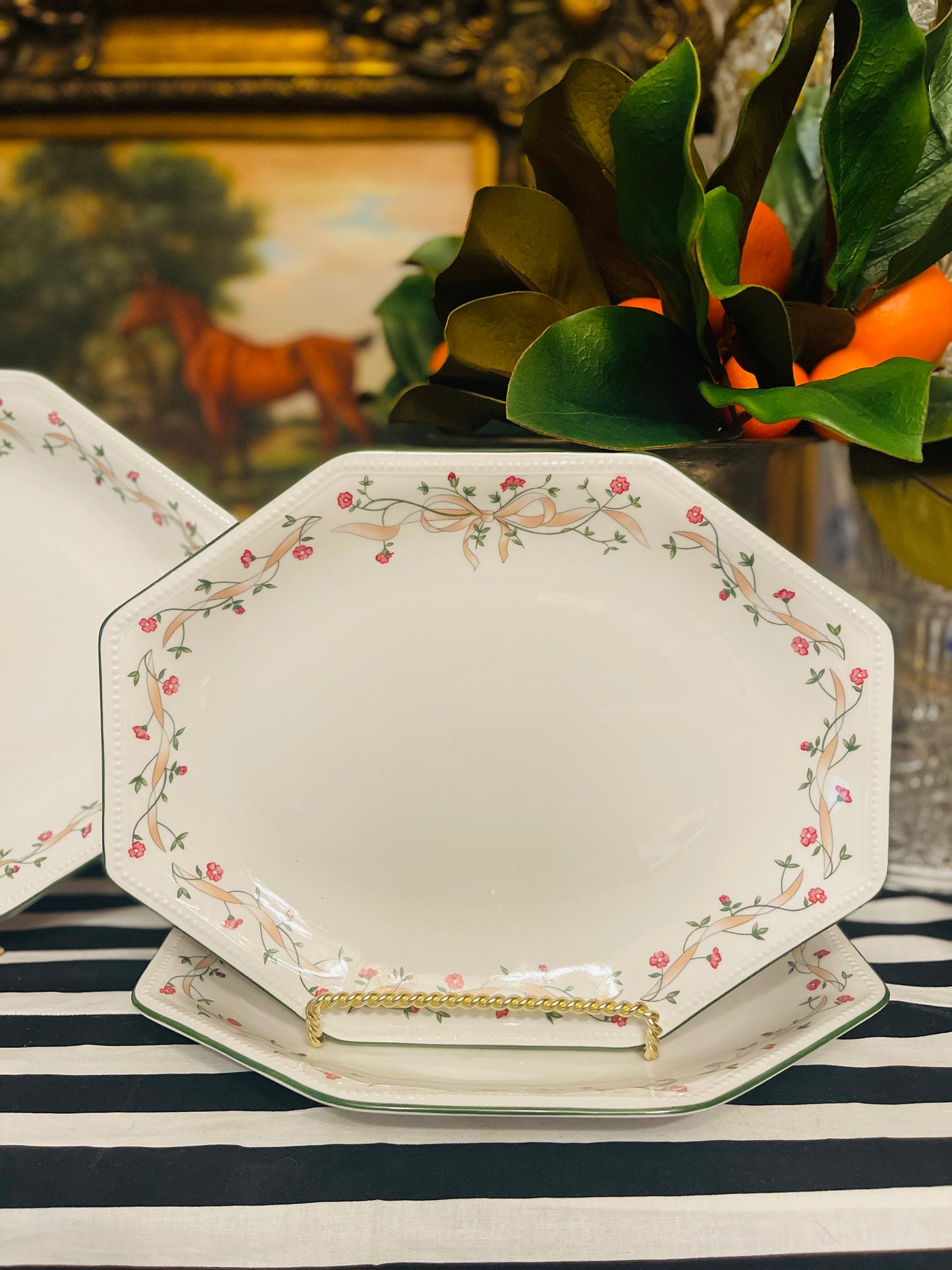 Eternal Beau- Medium- Johnson Bros Platter, Vintage