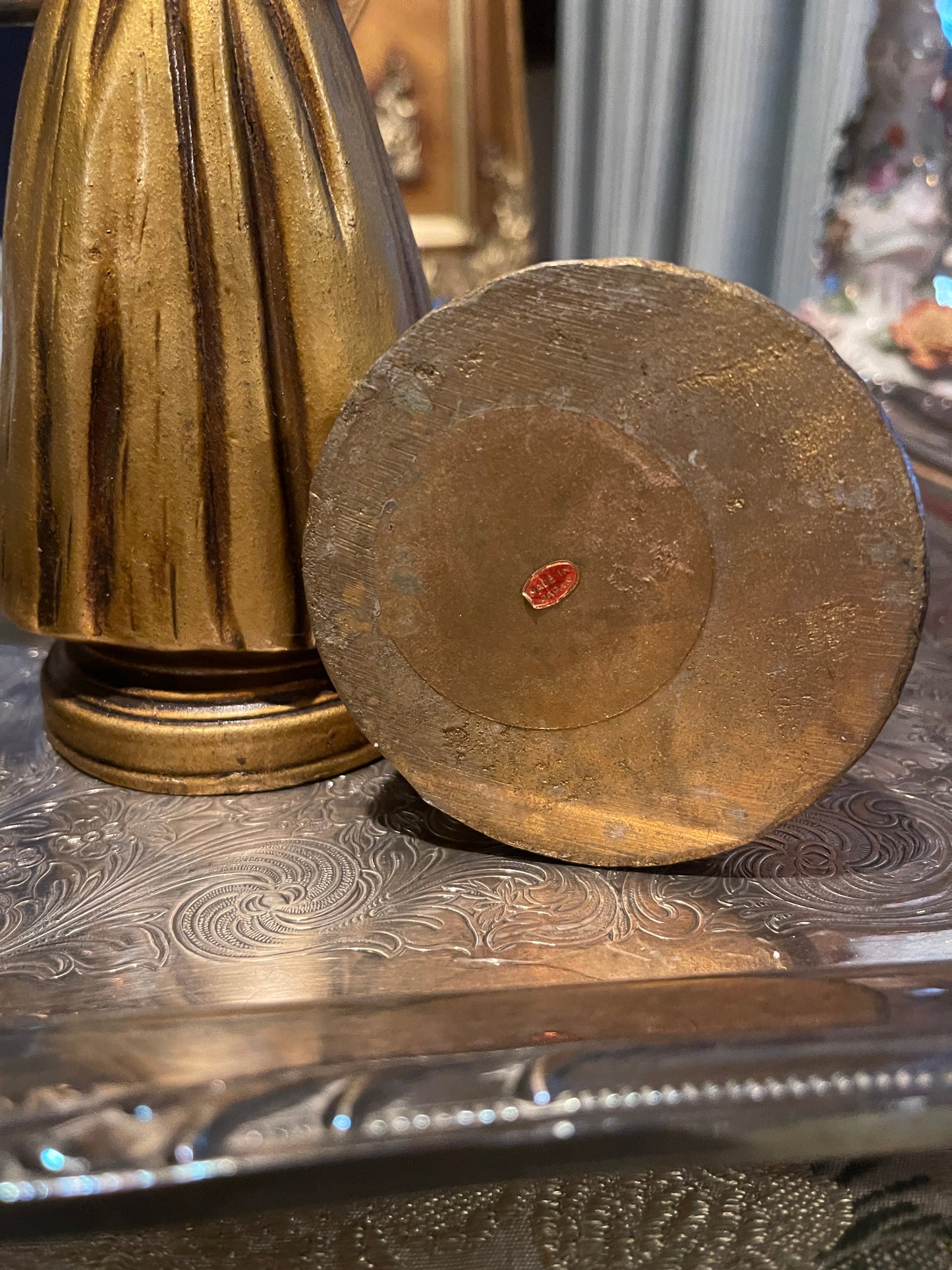 Vintage Paper Mache Christmas Carolers, Set of Four, Made in Japan