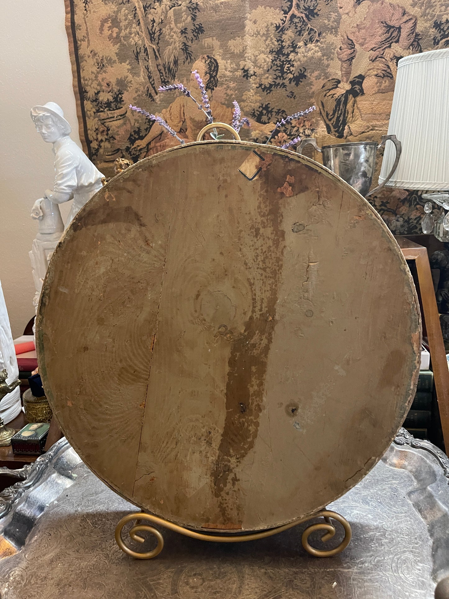 Vintage French Bentwood Portrait Box