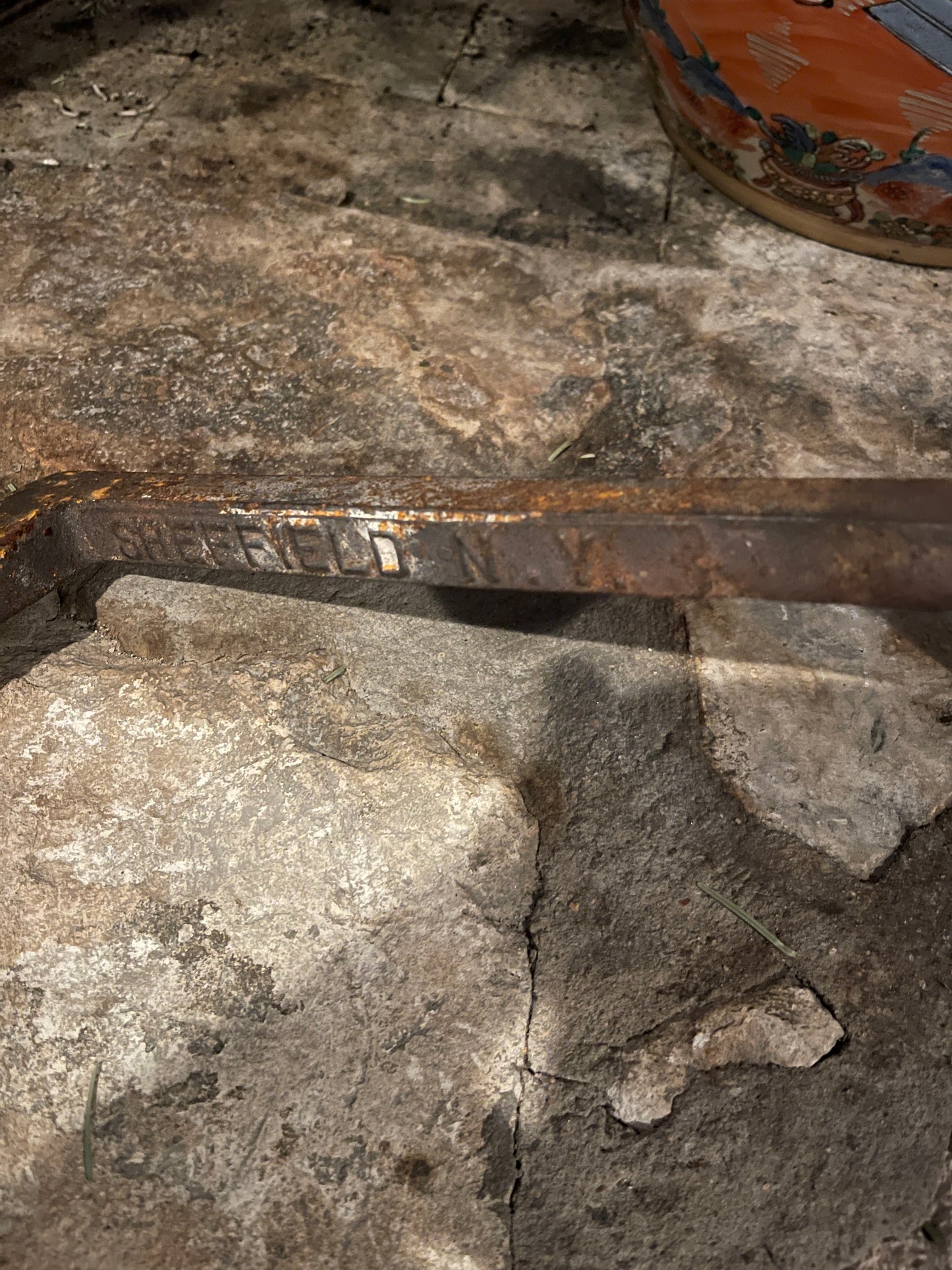 Antique Sheffield, New York Gilt Brass Andirons | Rococo Revival Fireplace Andirons | Sourced in Memphis| Heirloom Estate Decor