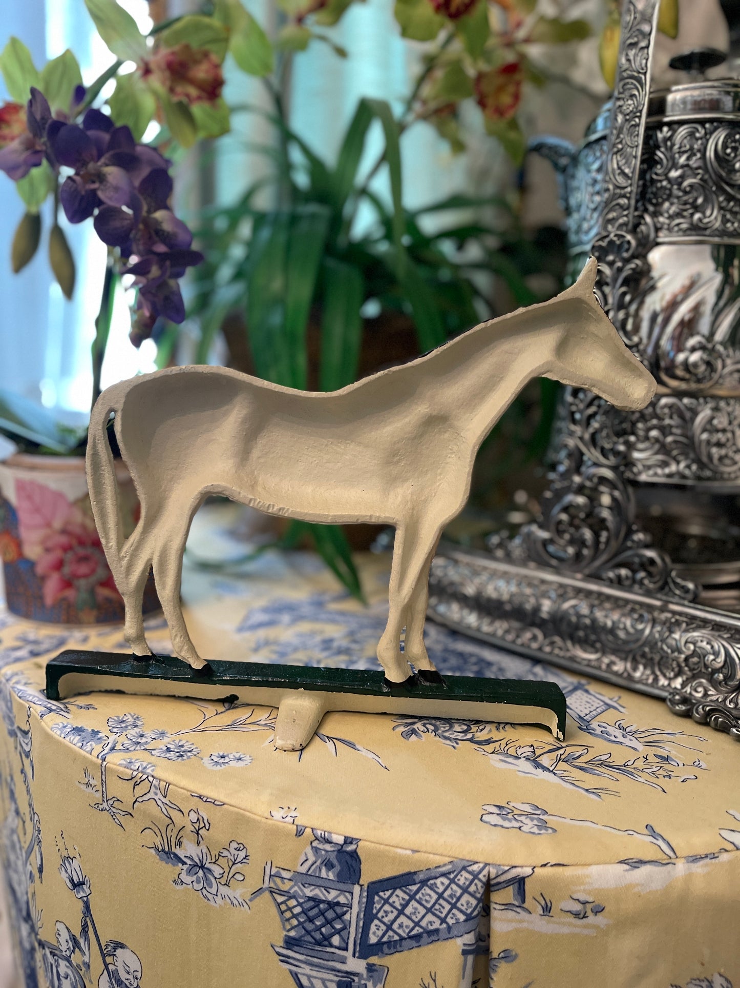 Cast Metal Horse Doorstop