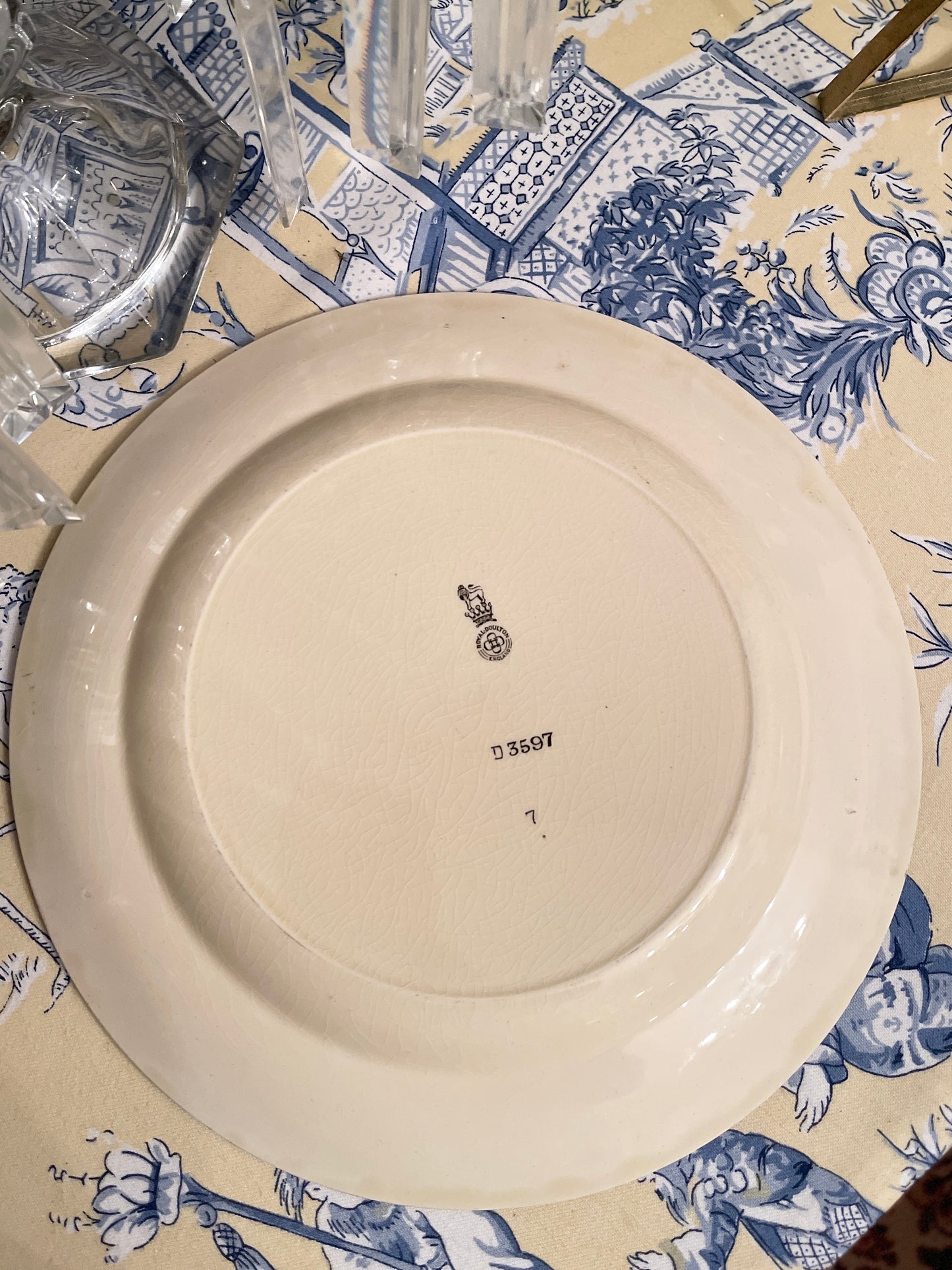 Royal Doulton Marie Antoinette Plate, Vintage
