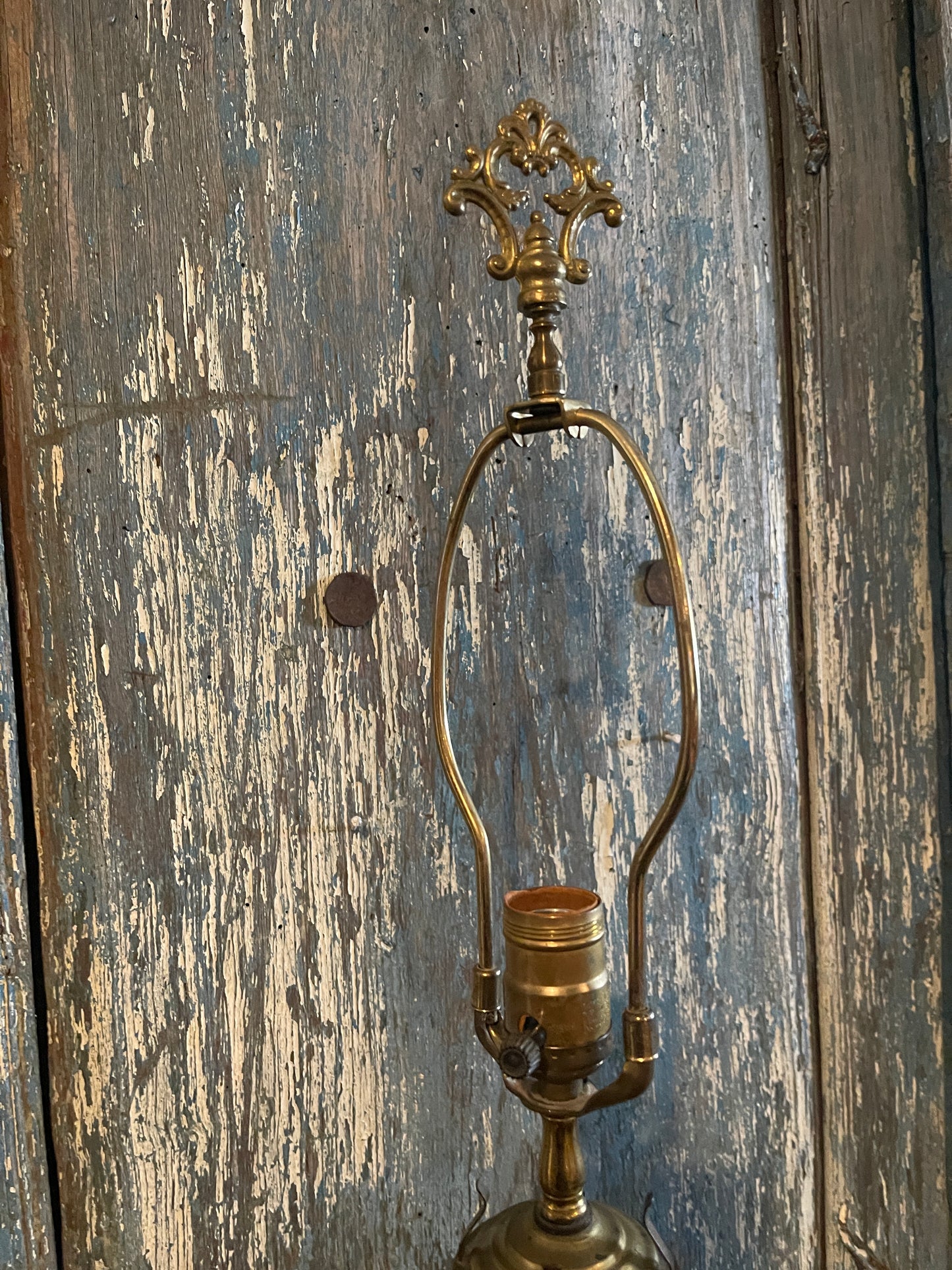Antique Victorian Cherub Parlor Lamp,Electrified,