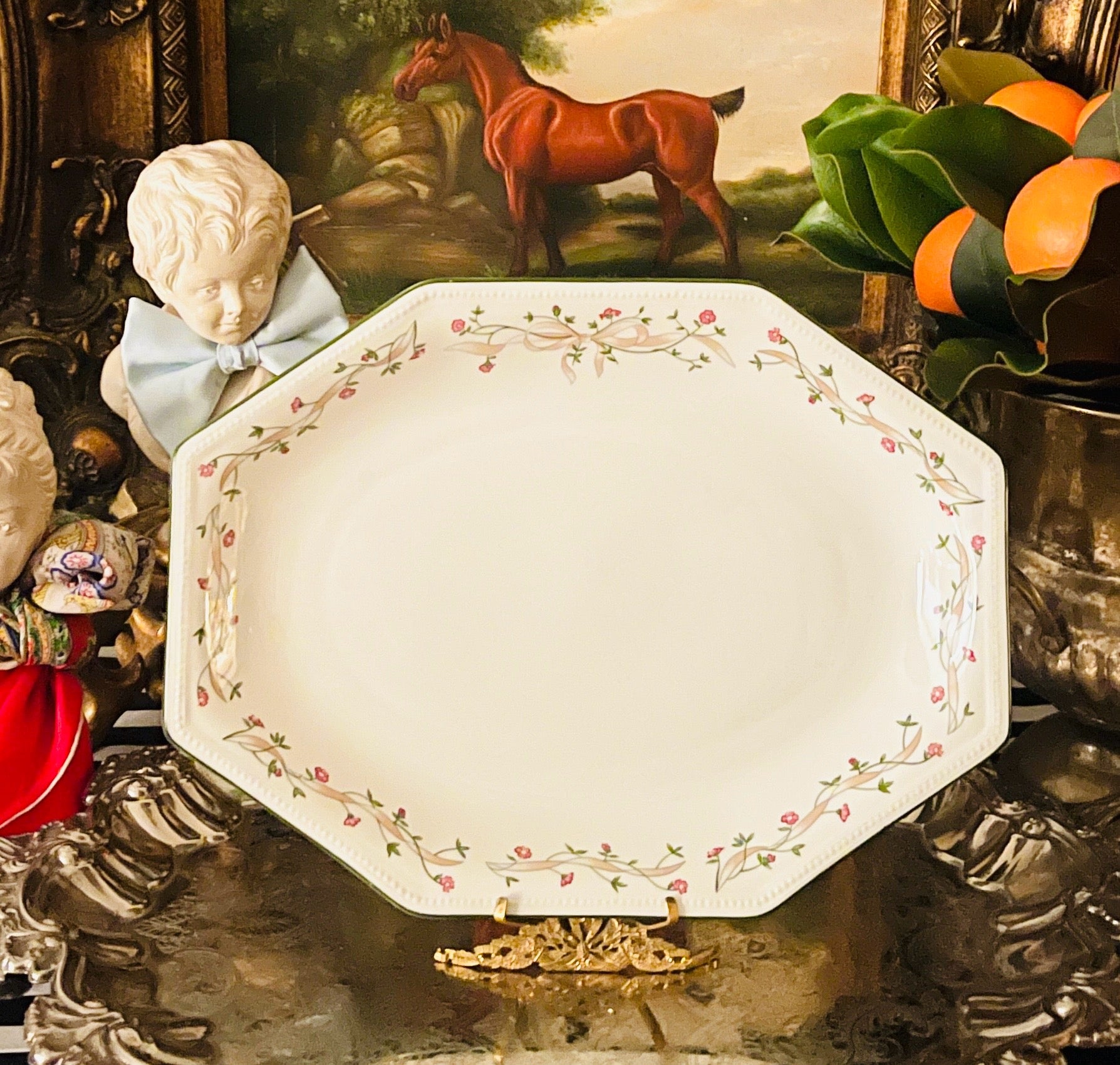 Larger Johnson Brothers-Eternal Beau Platter-