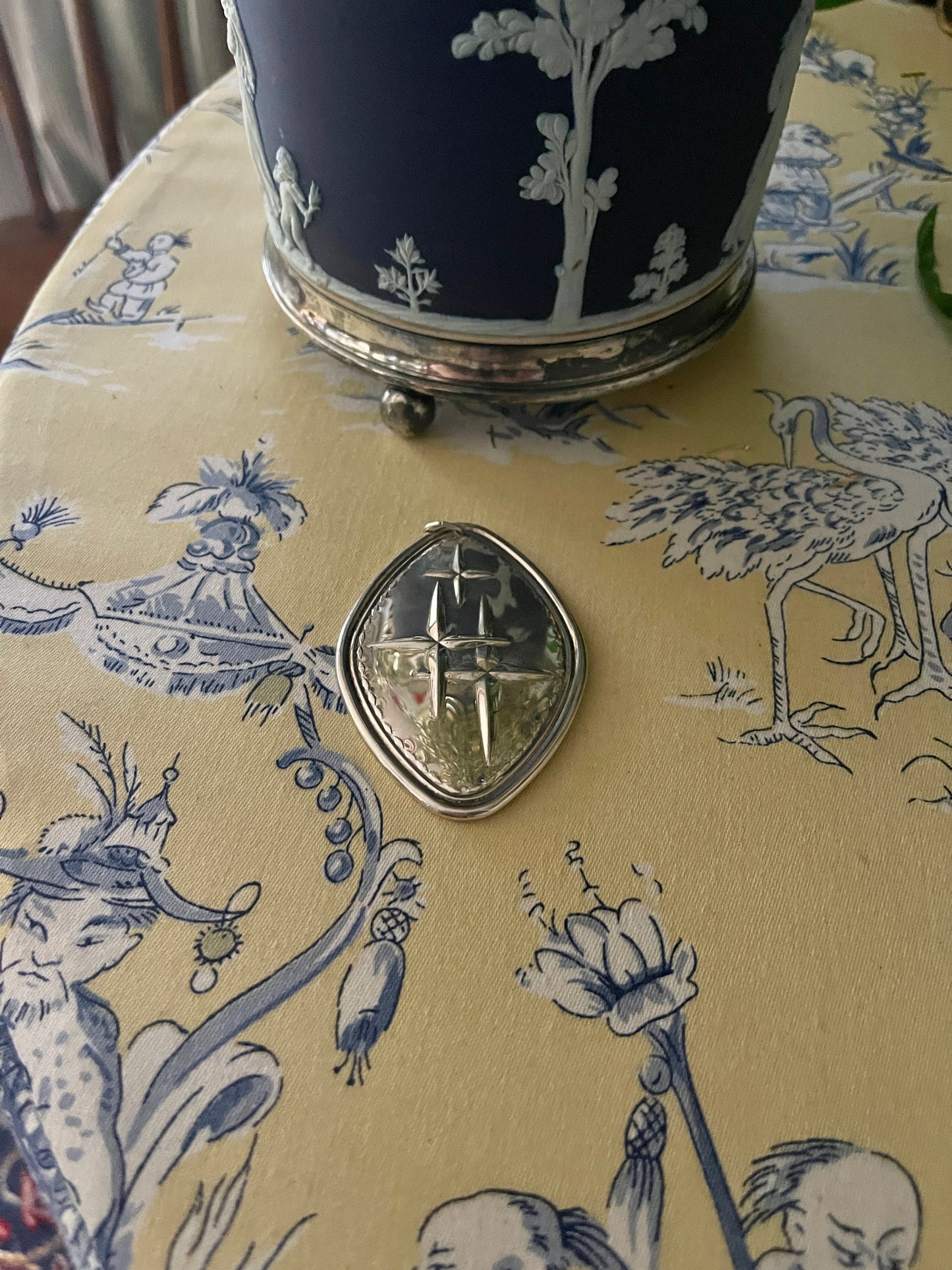 Sterling Four Calling Birds Twelve Days of Christmas Vintage Ornament by Towle, 1974