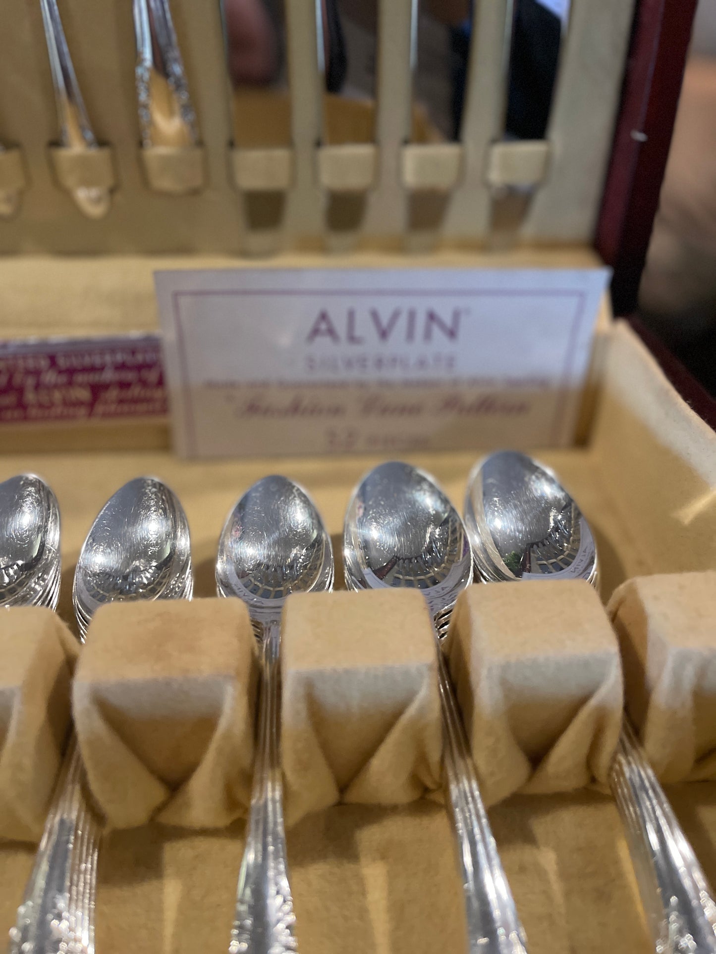 Alvin Silverplate Fashion Lane Pattern- 52 pieces