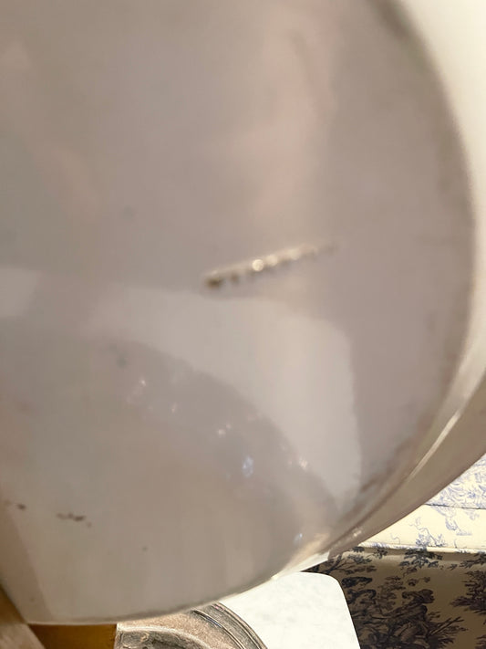 19th Century Wedgwood Blue Willow Platter- 18.5”