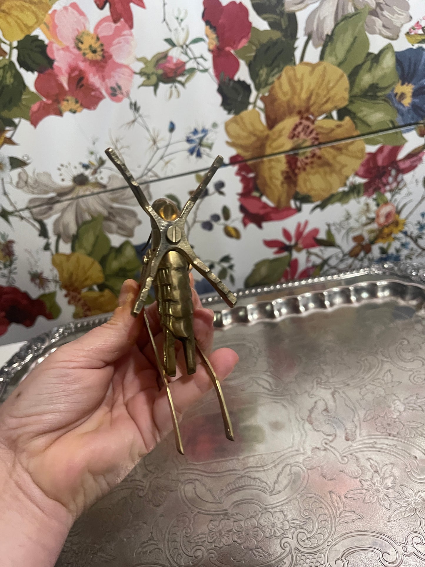 Vintage Brass Cricket