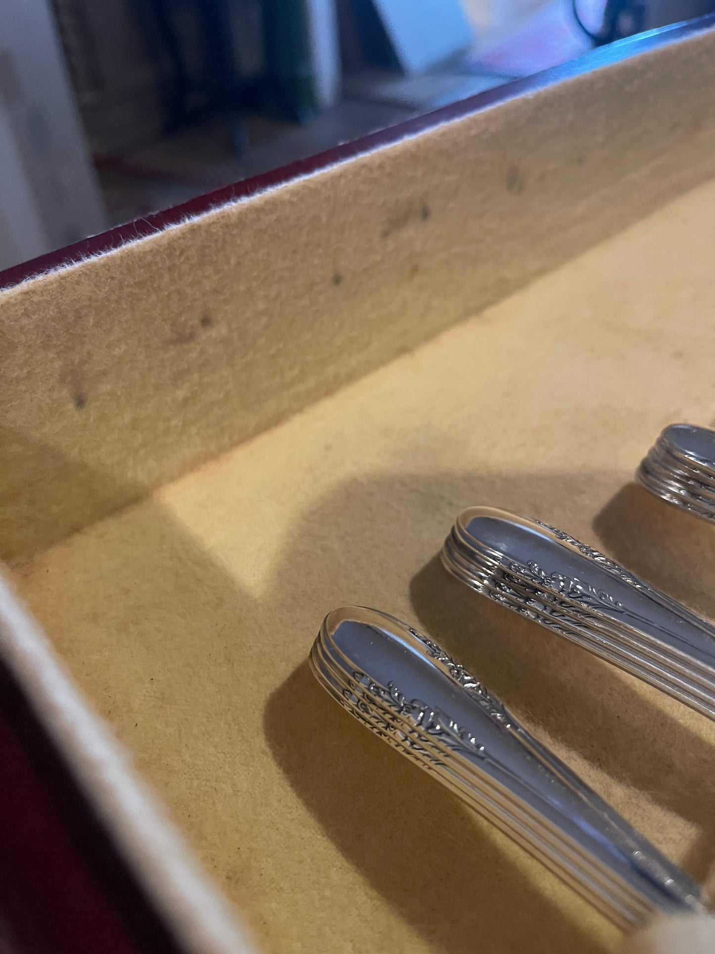 Alvin Silverplate Fashion Lane Pattern- 52 pieces