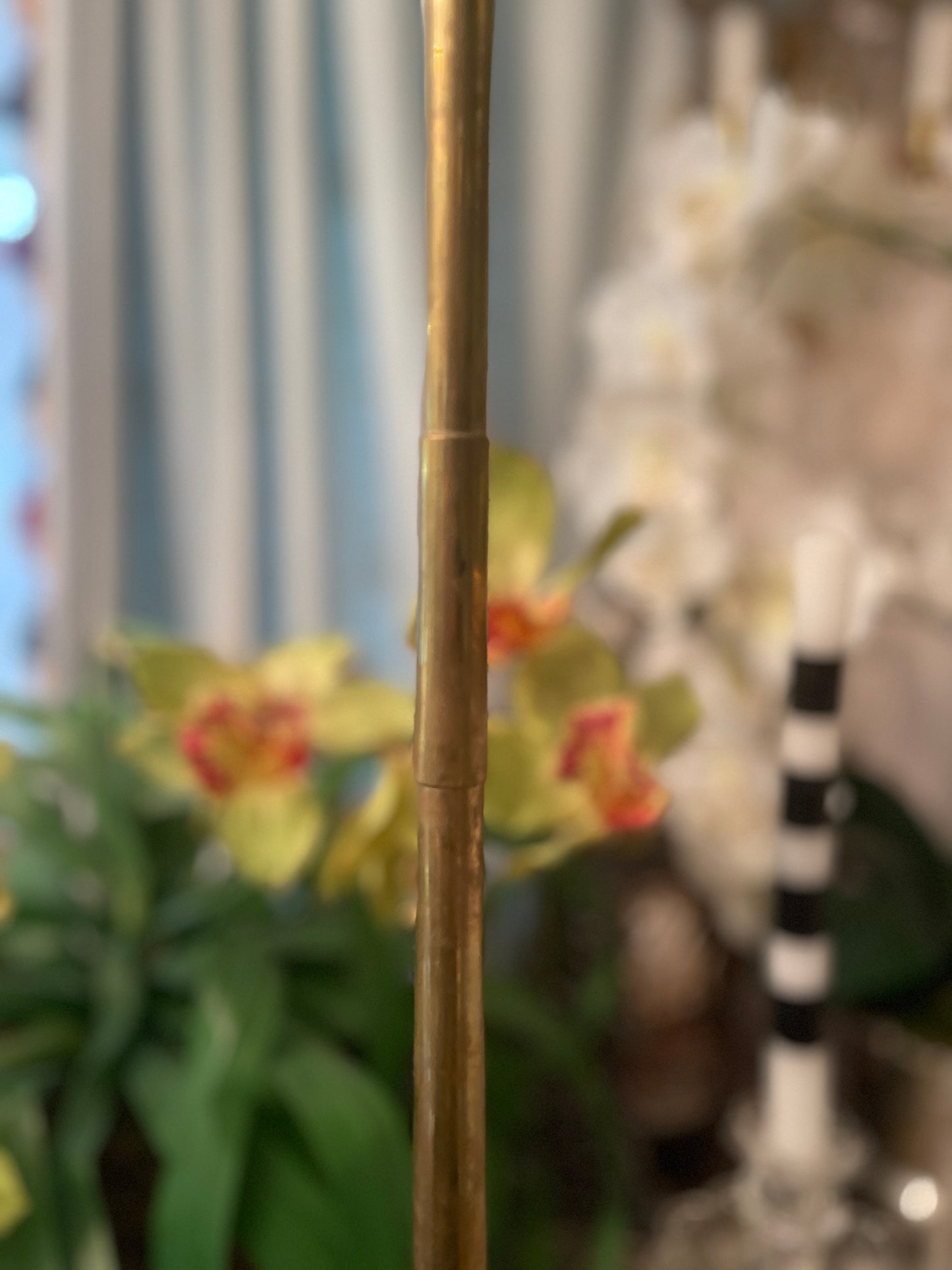 Late 19th Century English Bellow, Brass Horn/Trumpet, 36”