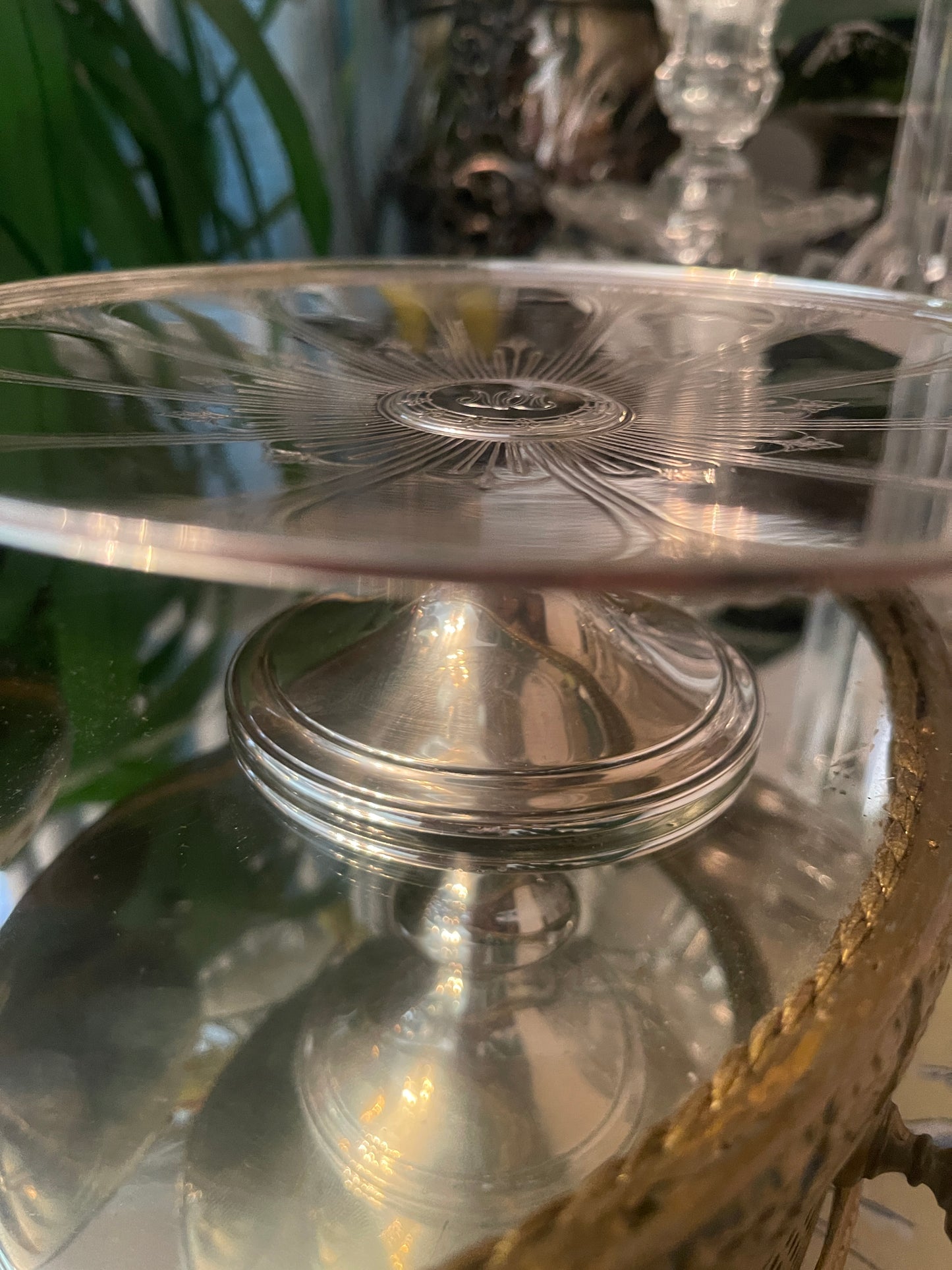 PAIR of Antique Tiffany & Co. Sterling Silver Tazzas, Estate Decor