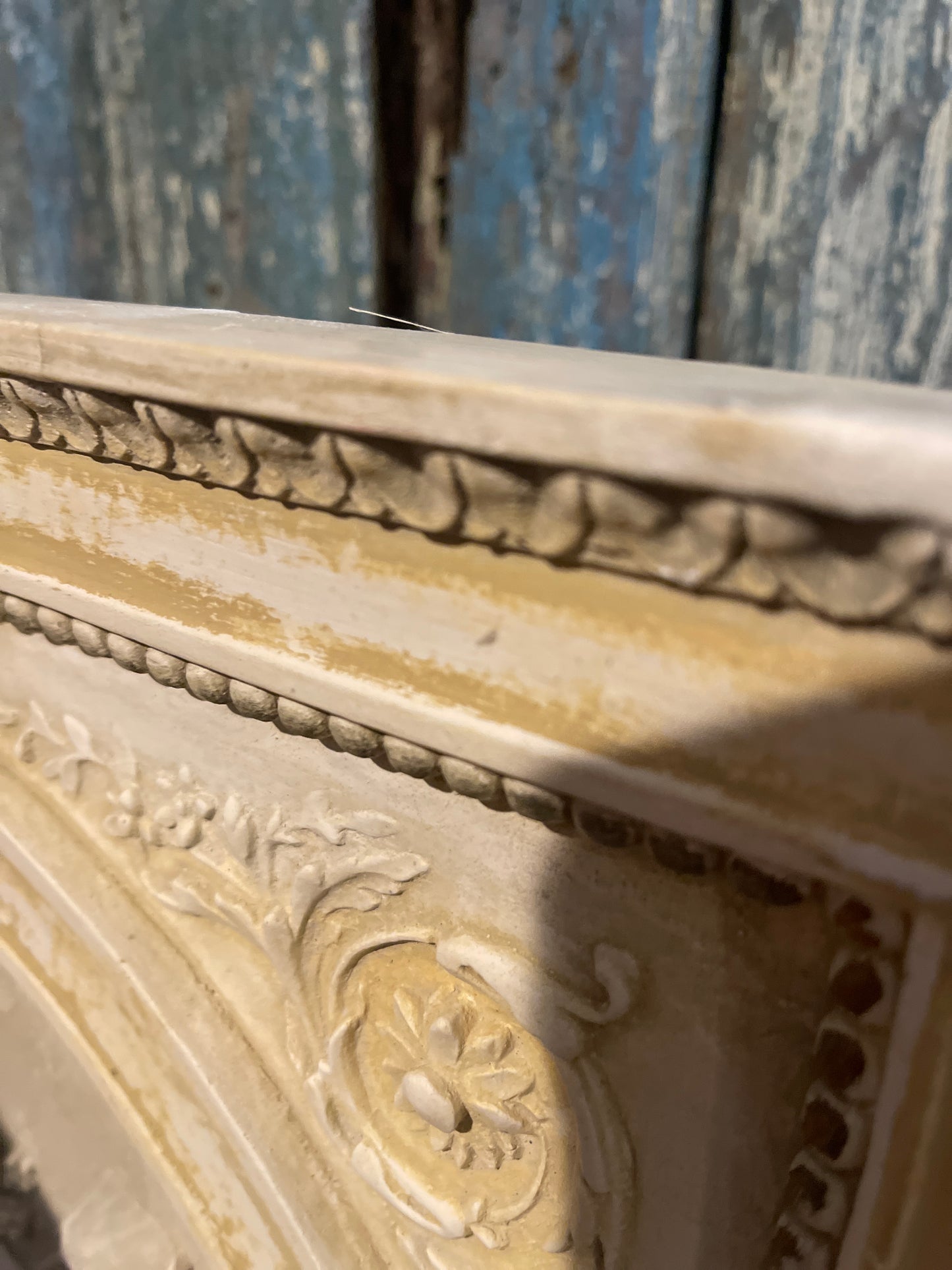 Vintage French Plaster Wall Plaque