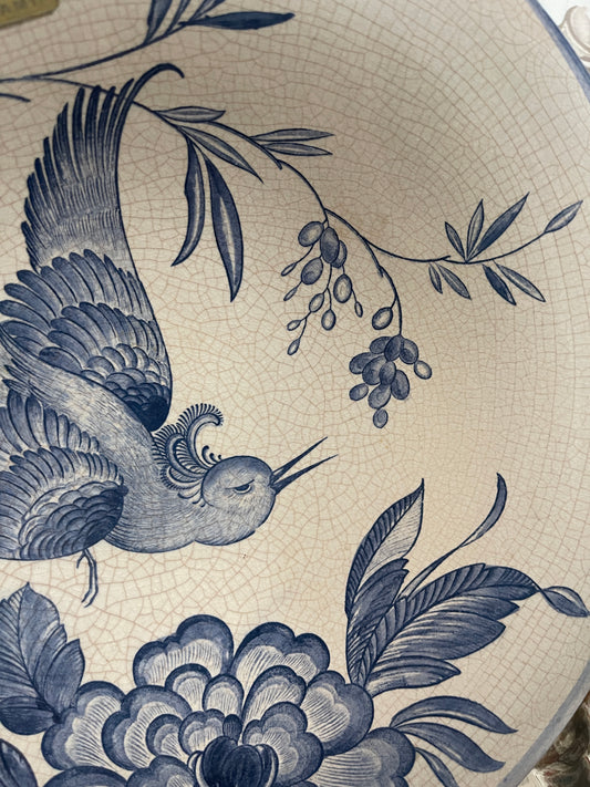 Blue Bird Rosenthal Bowl, Made in Germany, Circa 1940s