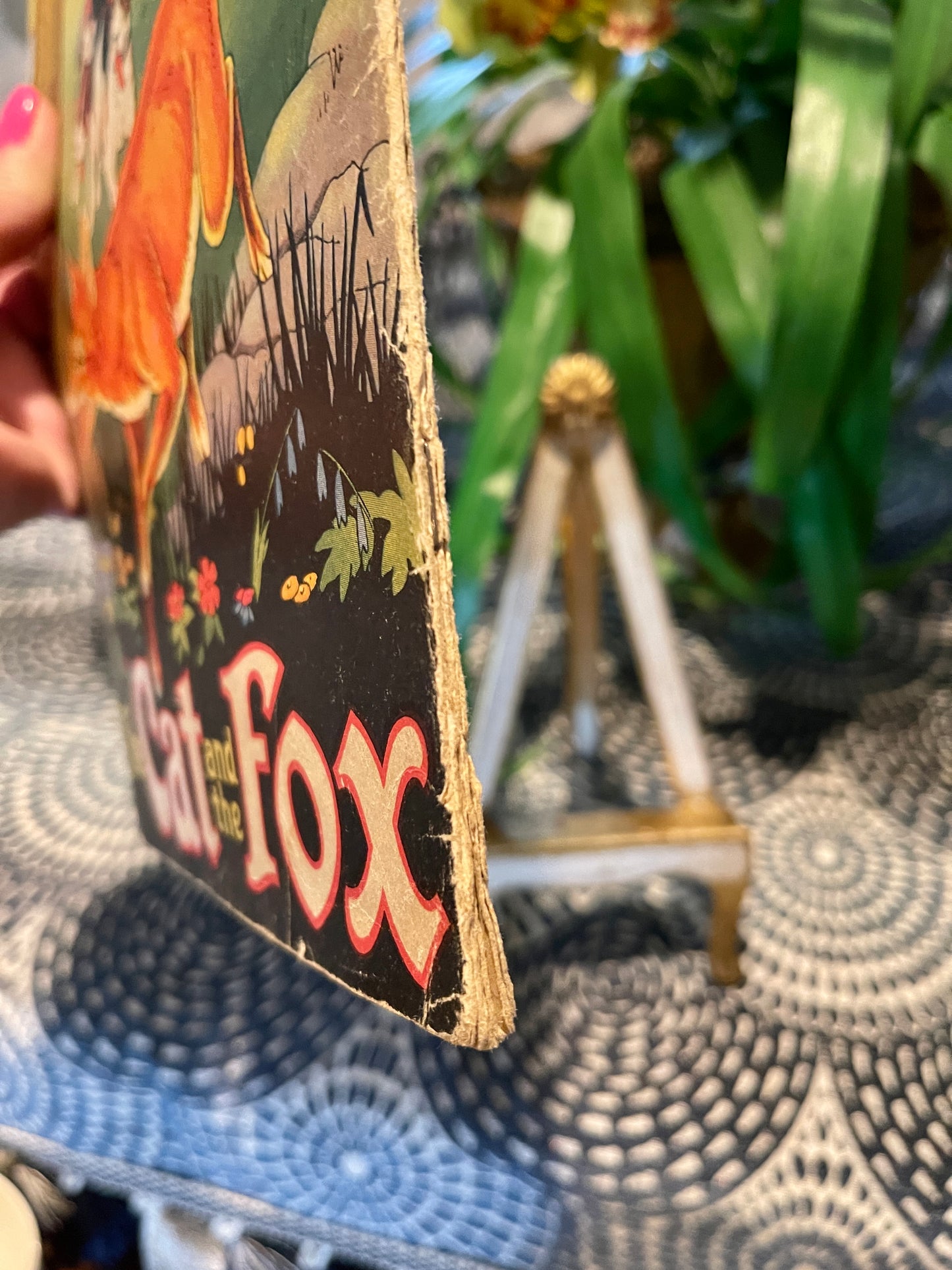 1930 Cat and the Fox, Vintage Book