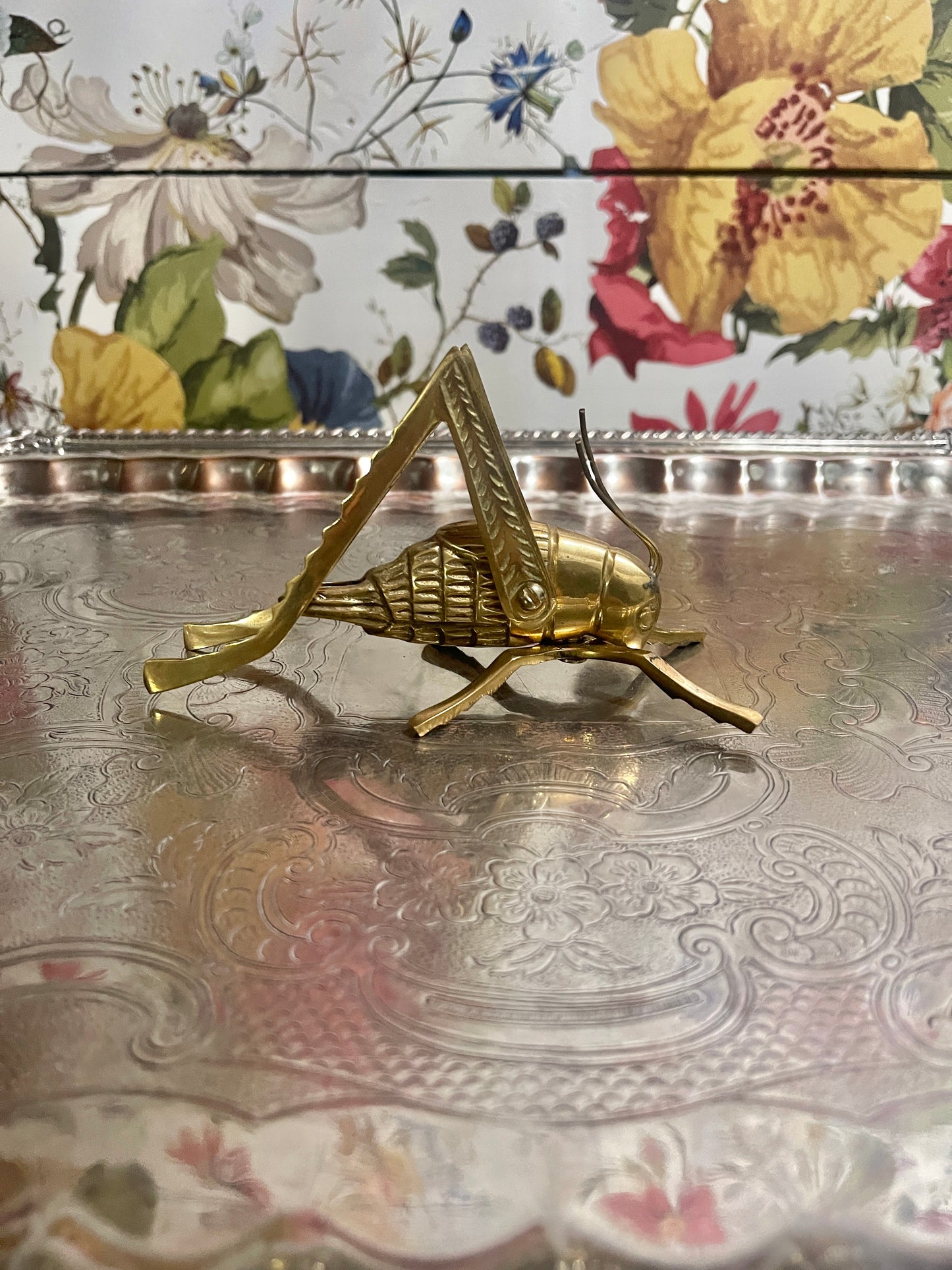 Vintage Brass Cricket
