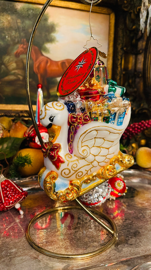Christopher Radko “Don’t Call It a Swan Song” Glass Ornament | 2019