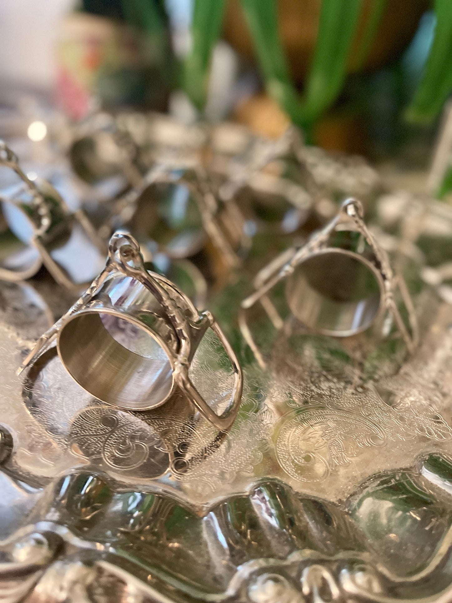 Equestrian Horse Bit Napkin Rings
