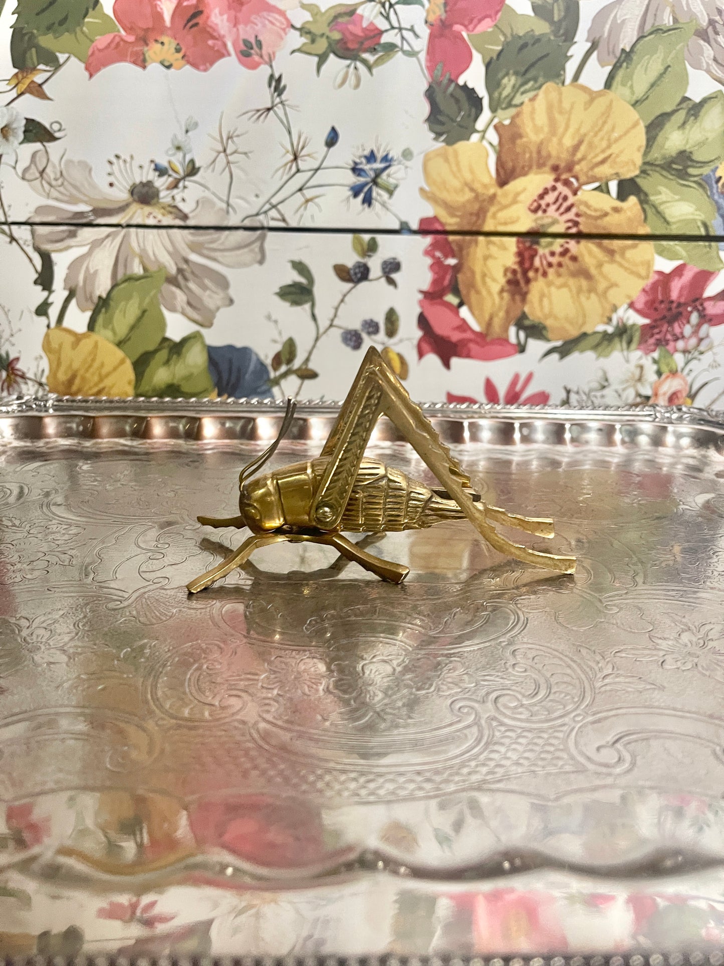Vintage Brass Cricket