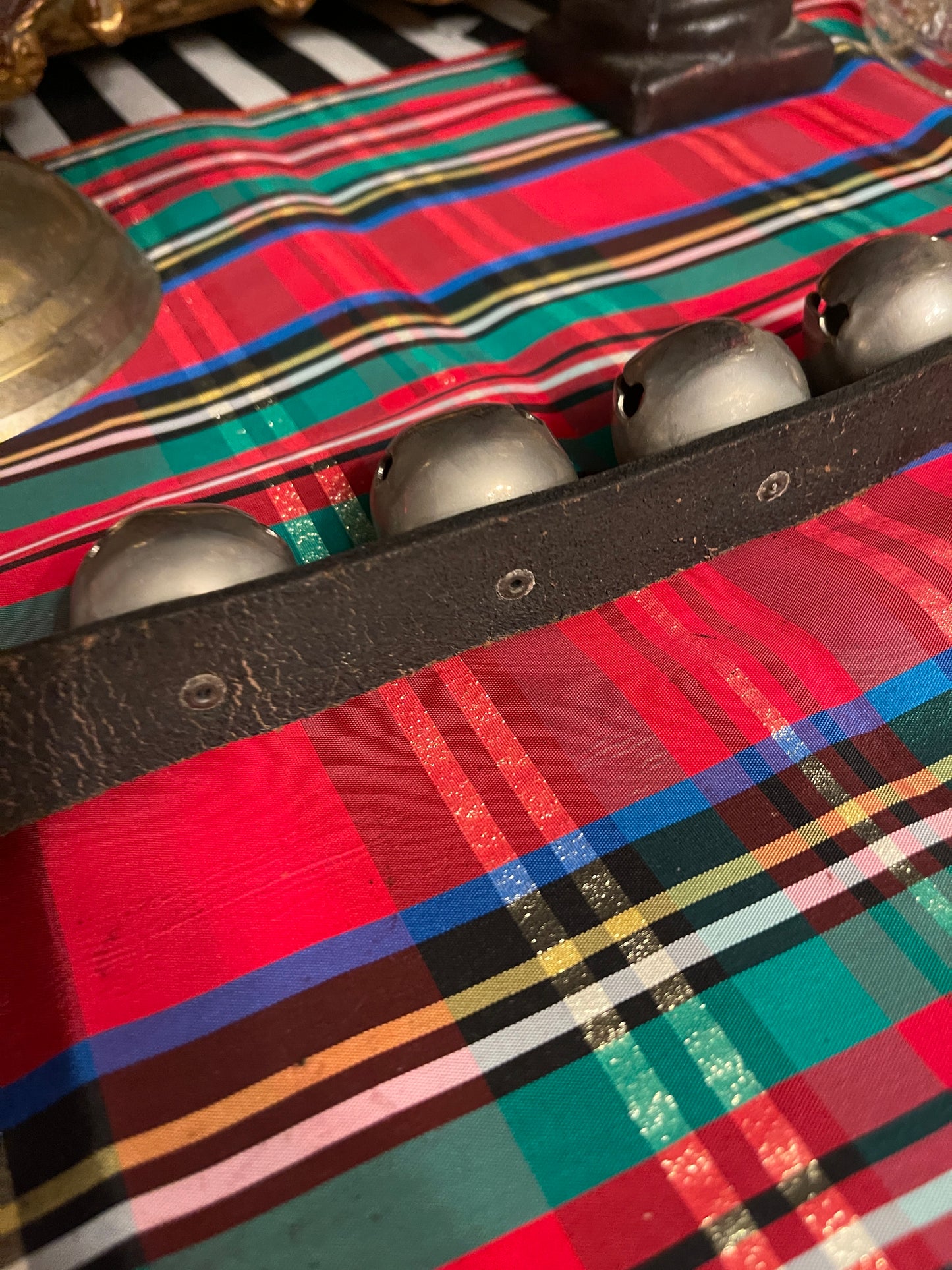 Vintage Sleigh Bells, Jingle Bells, Holiday Estate Decor