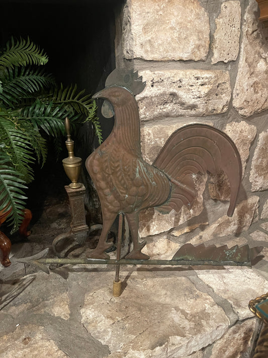 Vintage Rooster Weathervane, Fantastic French Country Decor