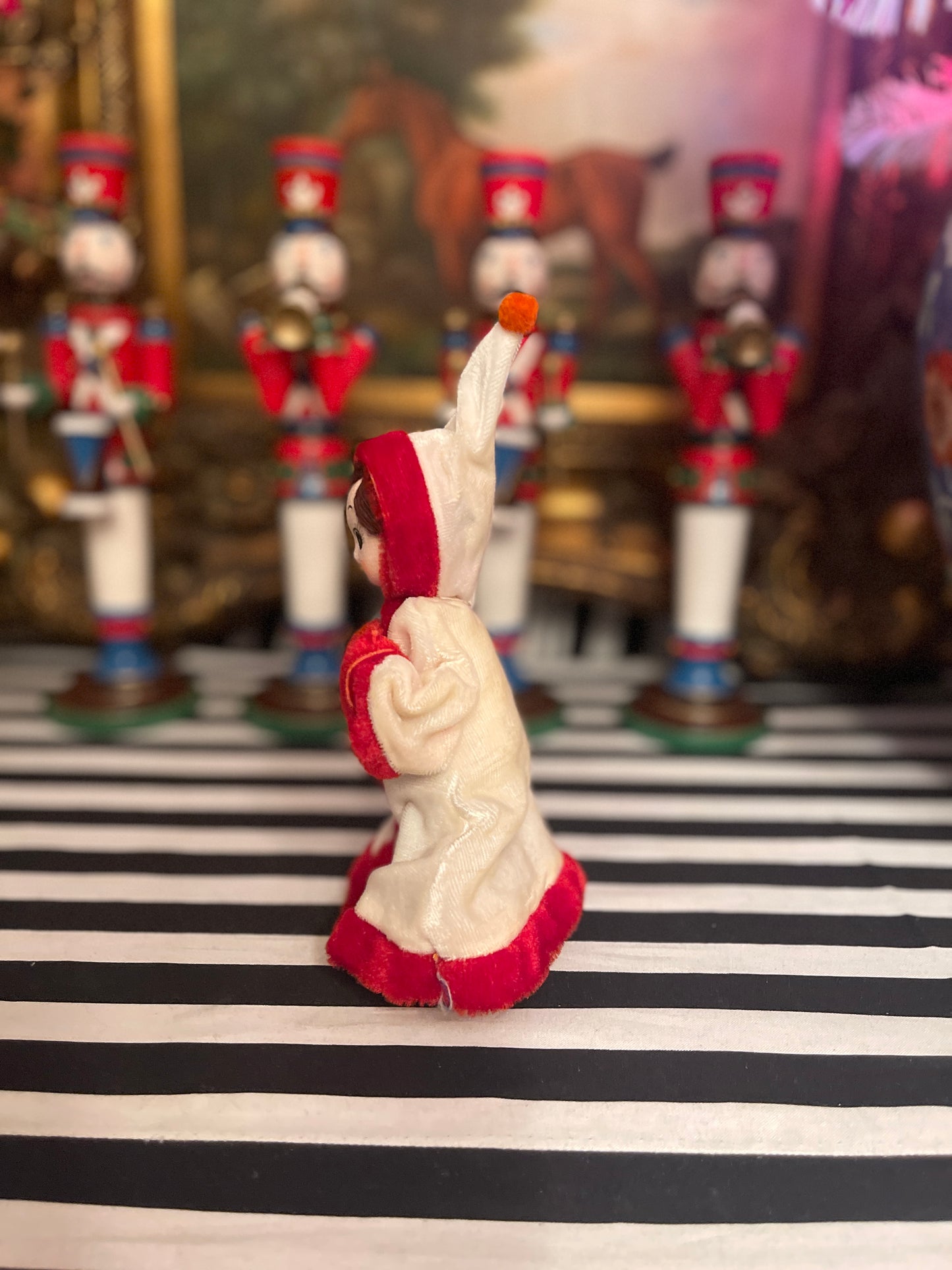 Vintage Dream Doll in Red and Cream