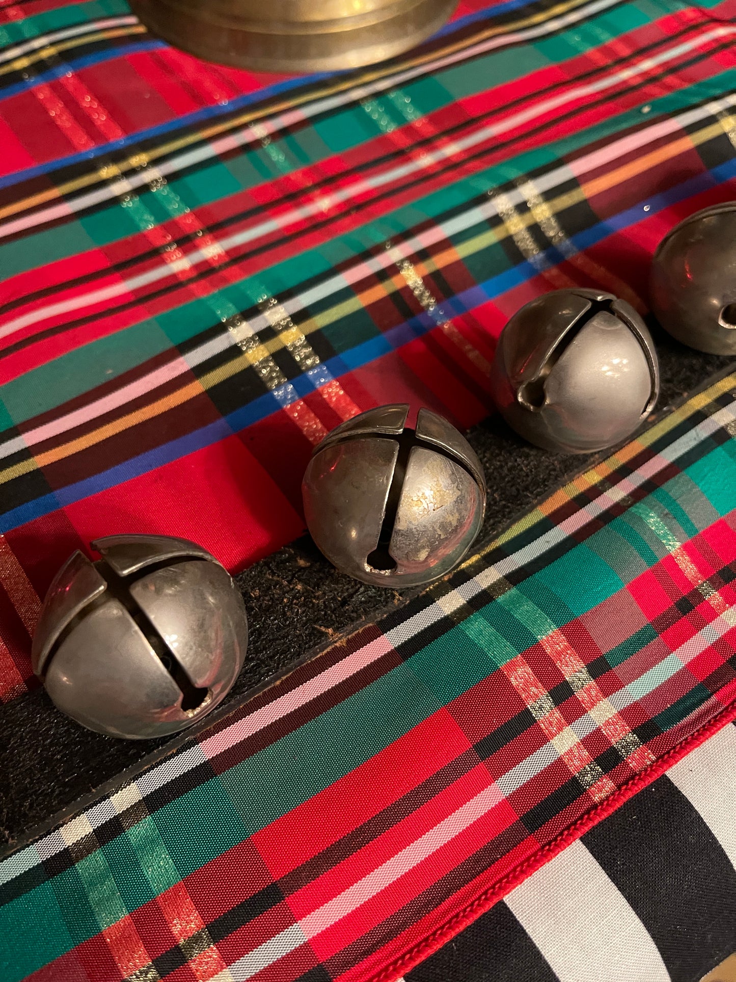 Vintage Sleigh Bells, Jingle Bells, Holiday Estate Decor