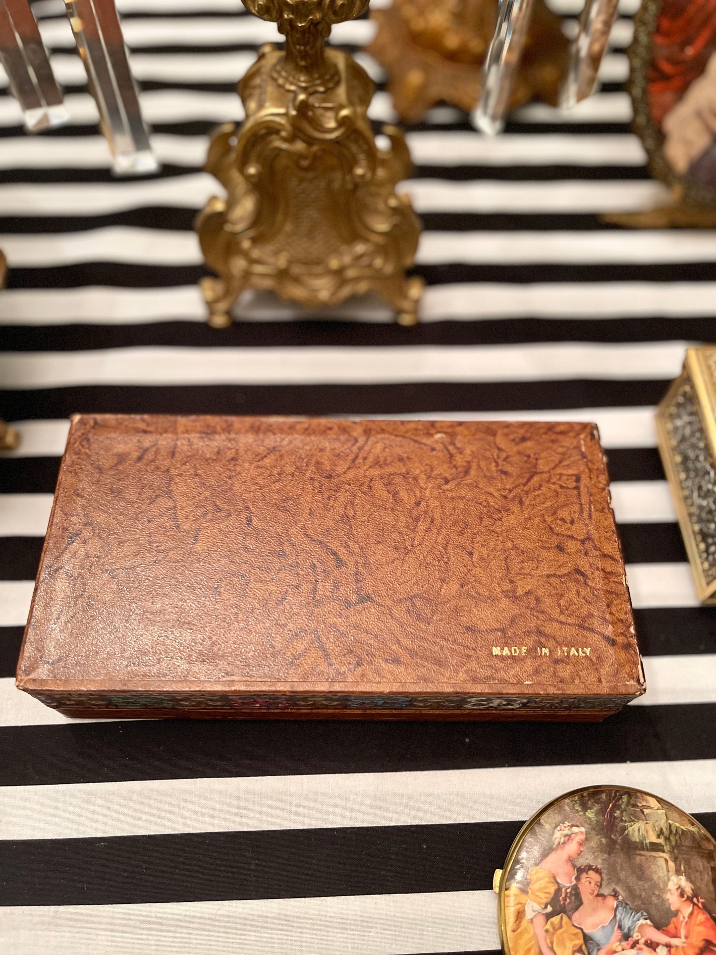 Vintage Italian Card Box