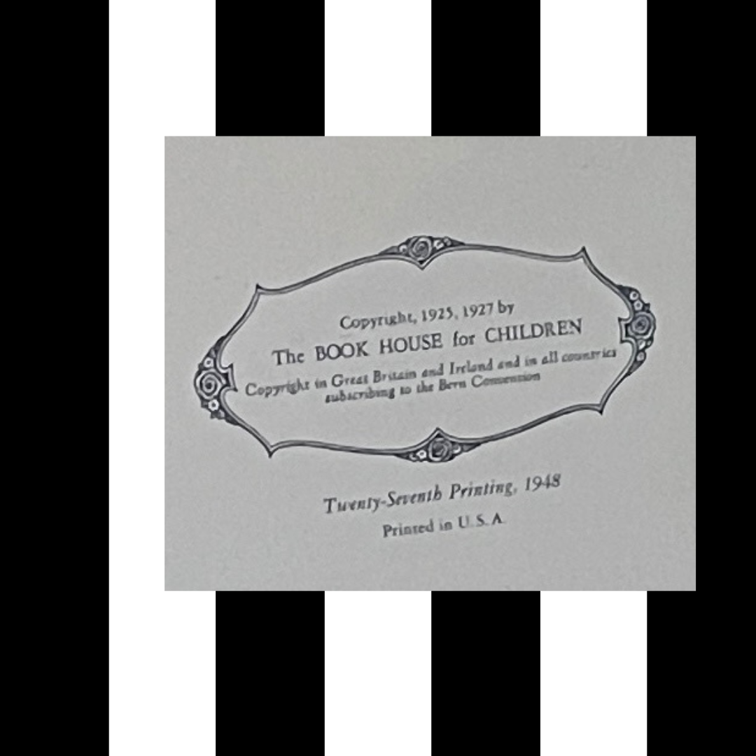 Eho! Eho! Eho! Nursery Rhymes From France, Framed Bookplate