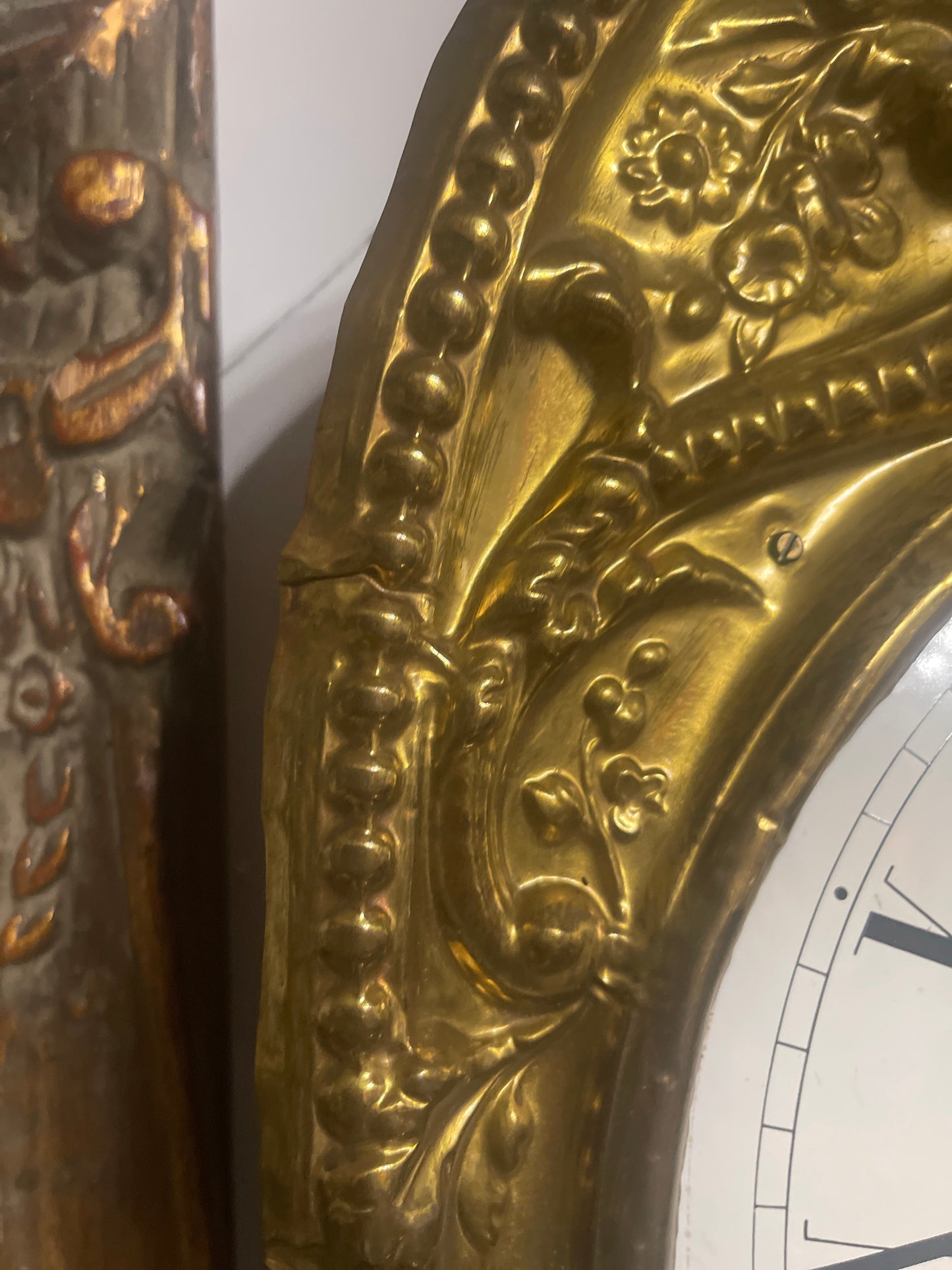French Morbier Comtoise Clock, Estate Decor
