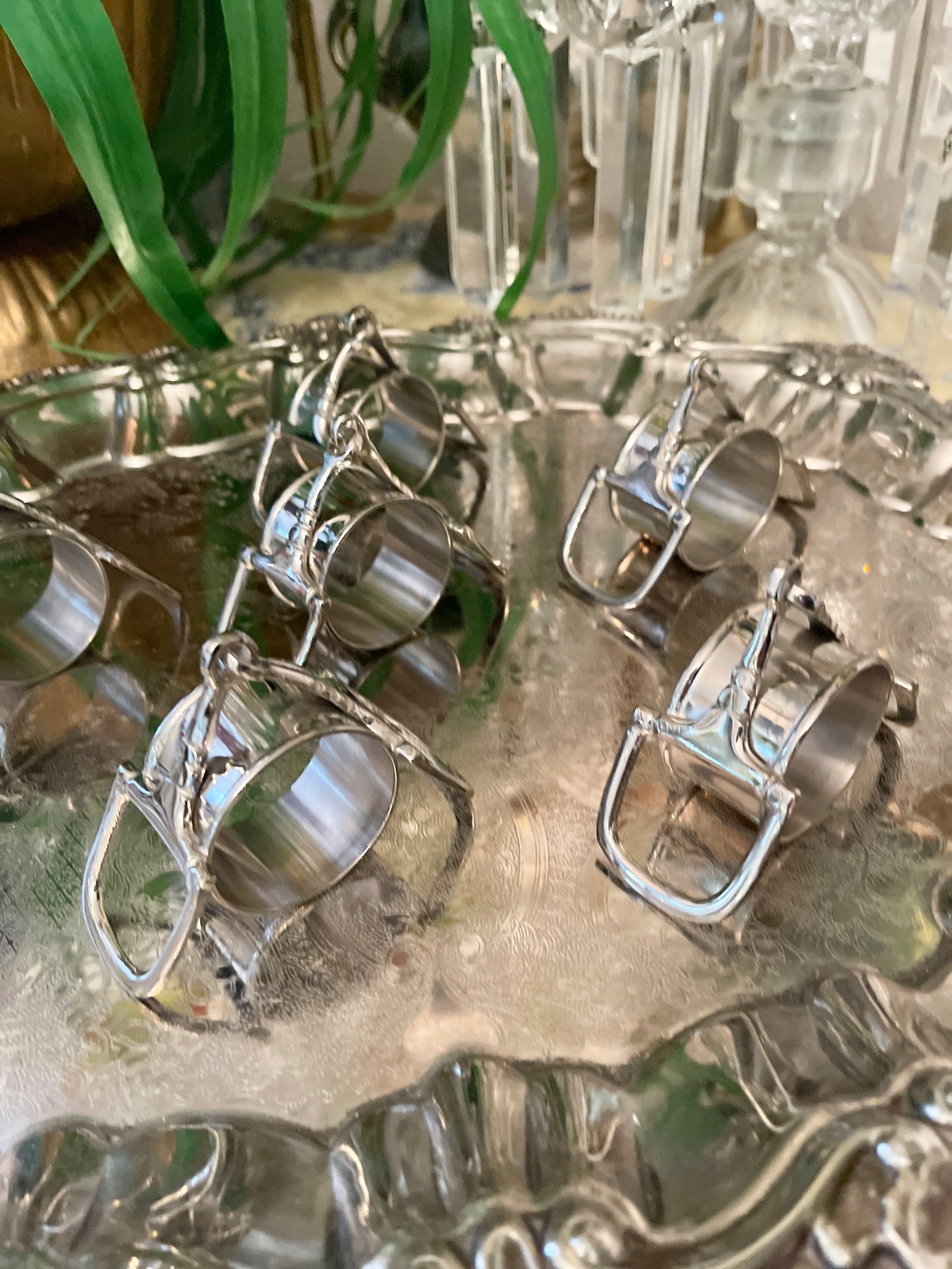 Equestrian Horse Bit Napkin Rings