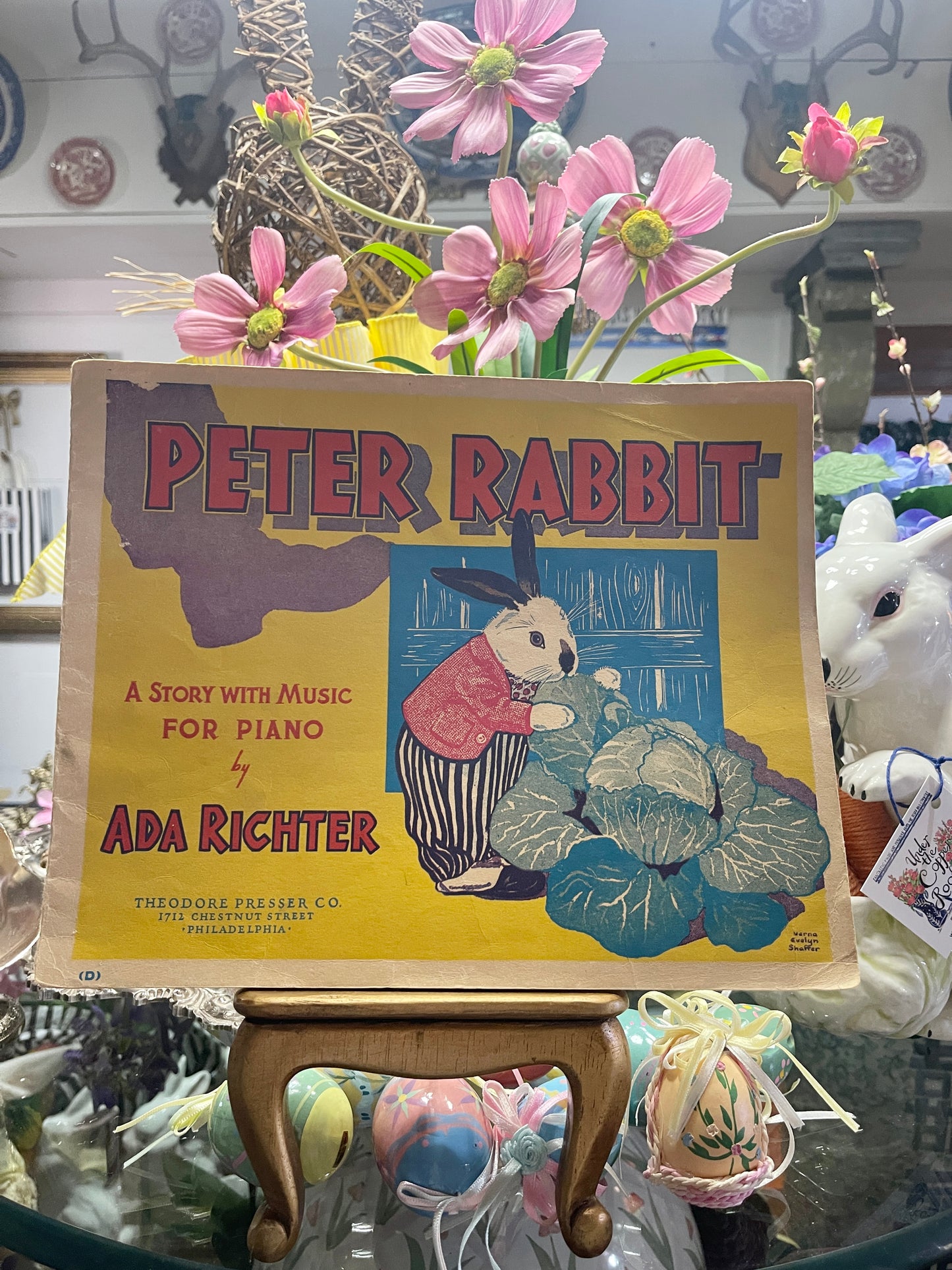 1946 Peter Rabbit A Story with Music For Piano