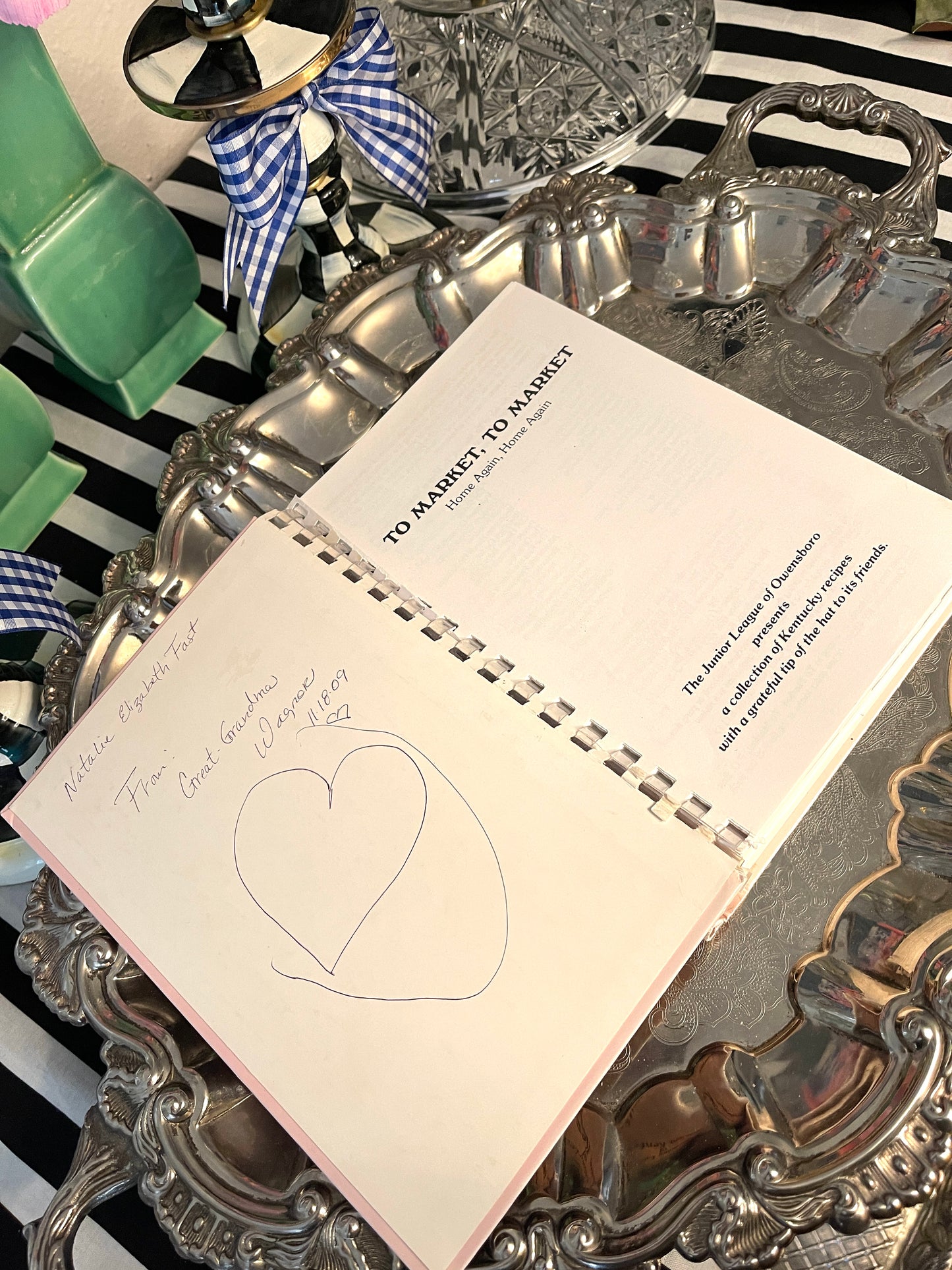 The Junior League of Owensboro, Kentucky To Market, To Market Cookbook