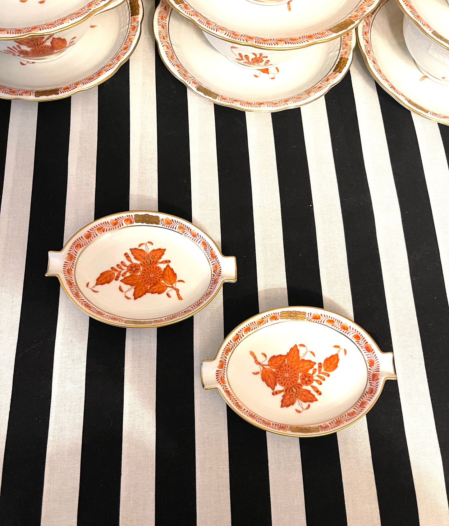 Herend Chinese Bouquet Trinket Dish/Ashtray, Vintage