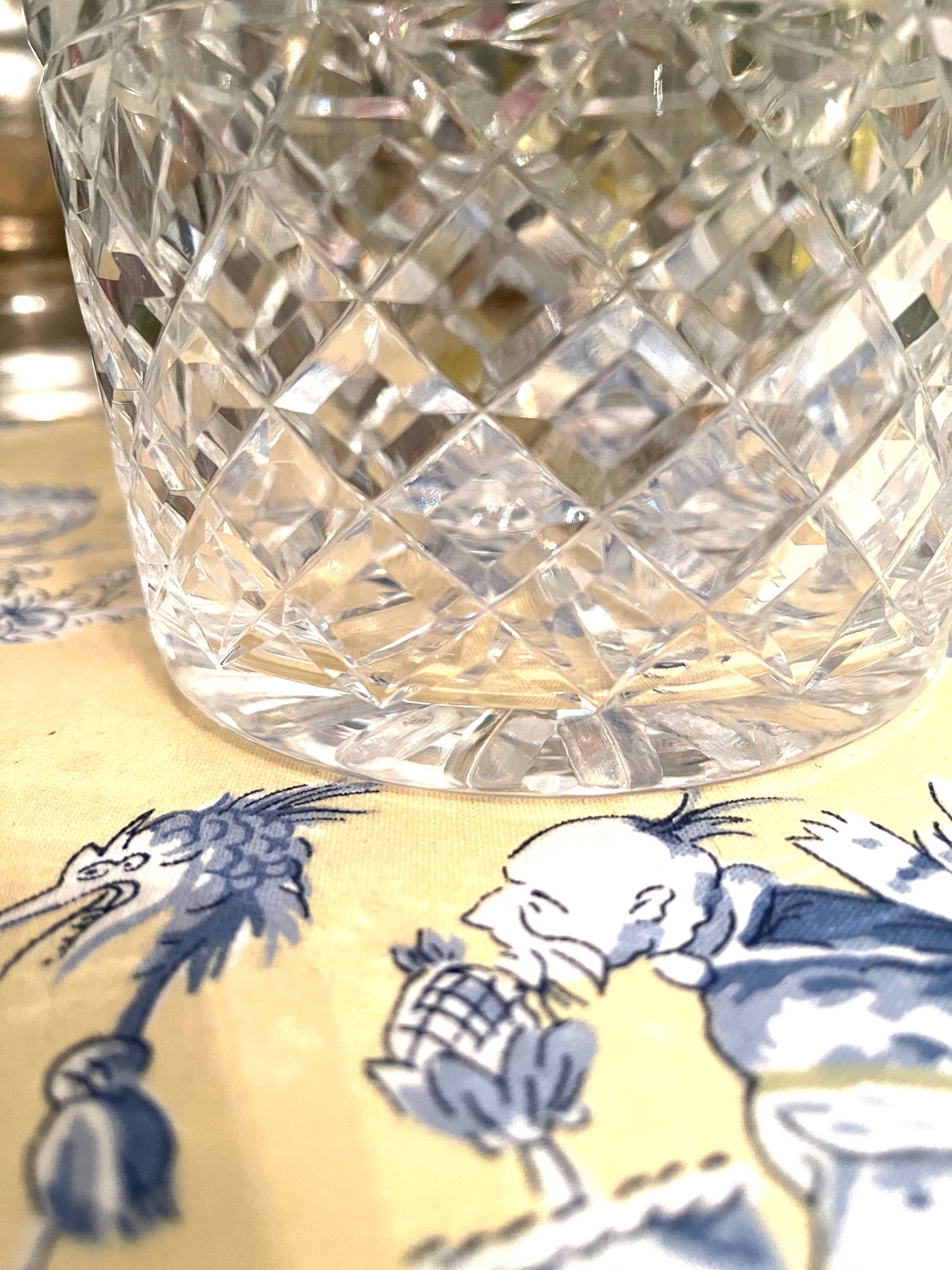 Glandore Lidded Biscuit Barrel by Waterford Crystal Glandore Biscuit Jar