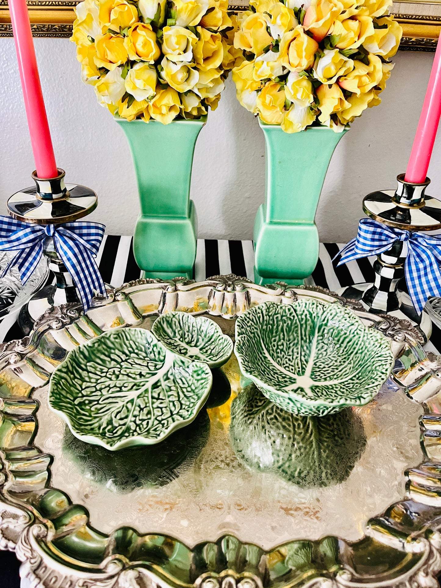 Bordallo Pinheiro Cabbageware Set