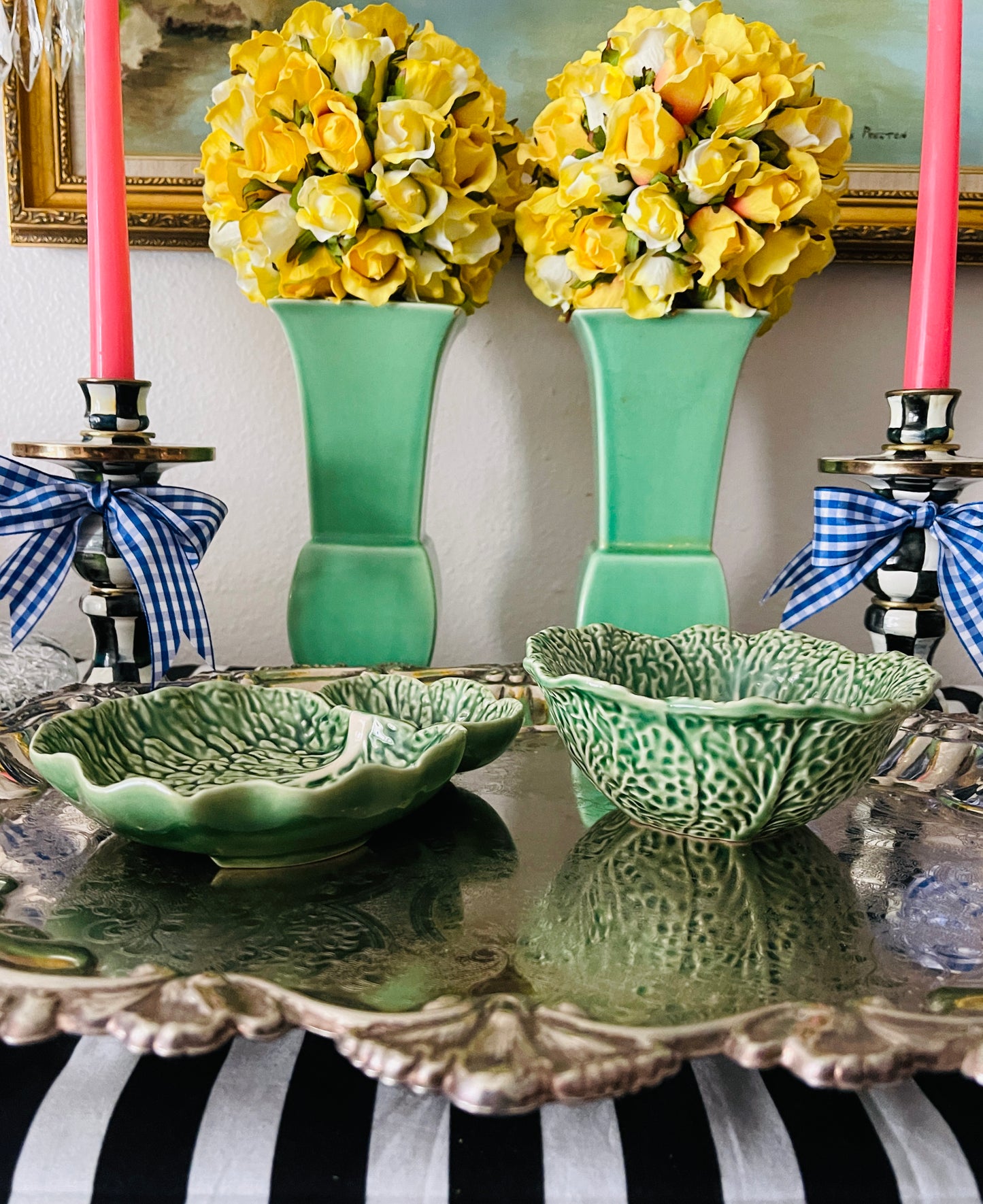 Bordallo Pinheiro Cabbageware Set