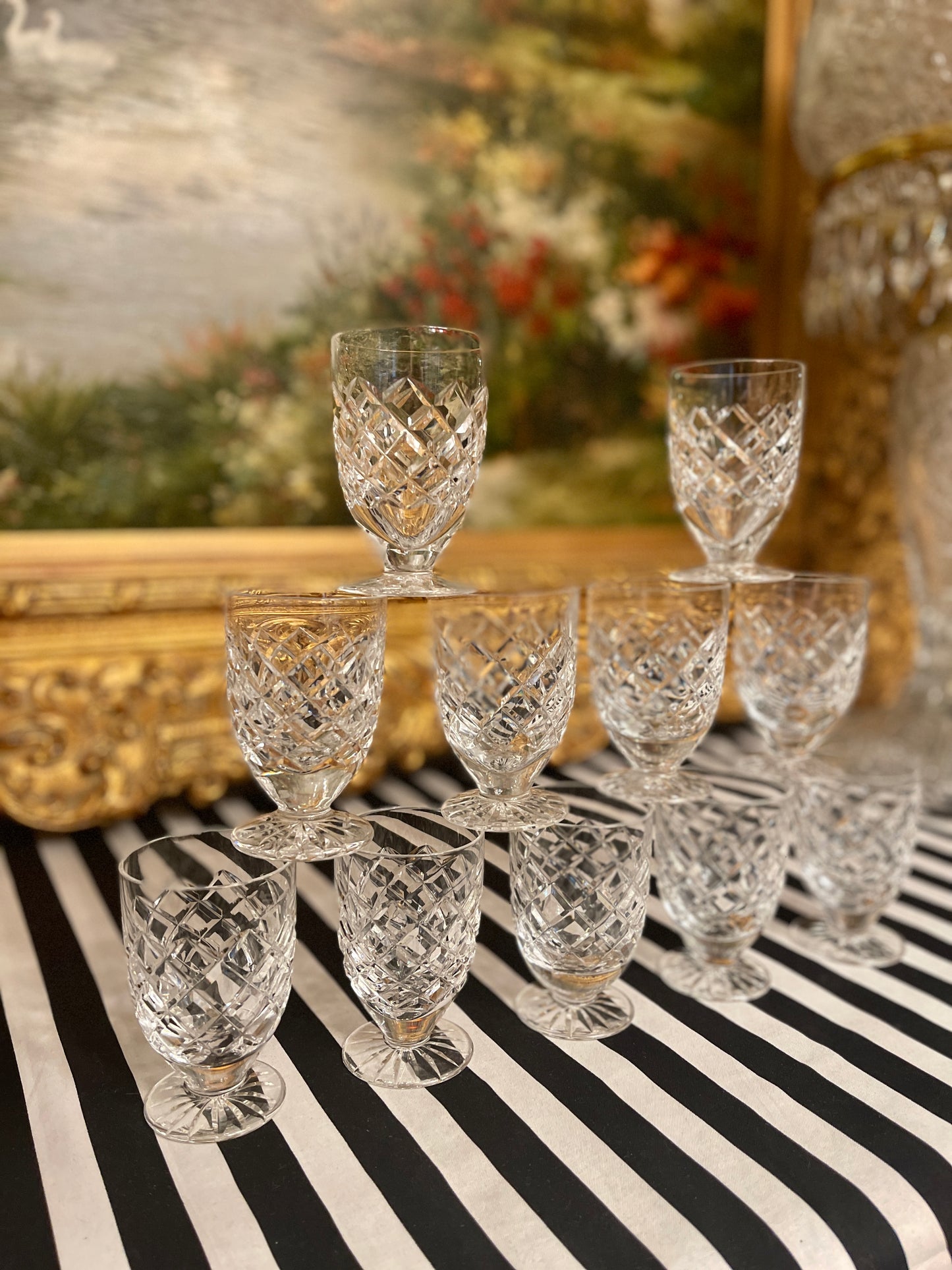 Vintage Waterford Crystal Comeragh Juice Glass, Apéritif Glass, Bar Glasses