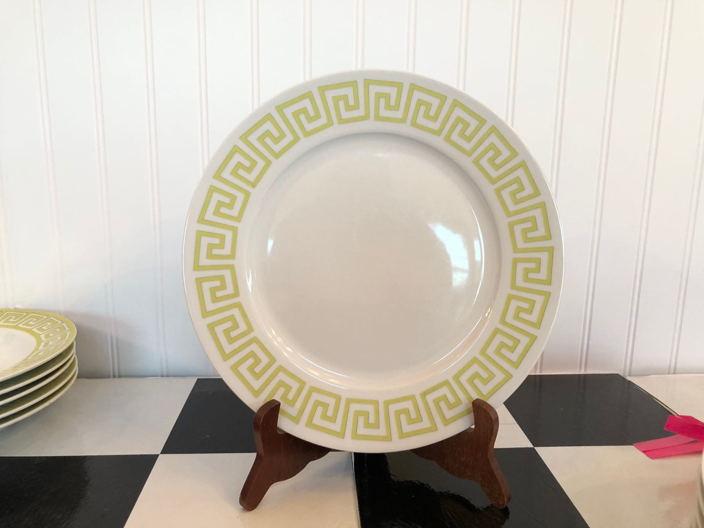 Jonathan Adler Greek Key Dinner Plates - Set of 8