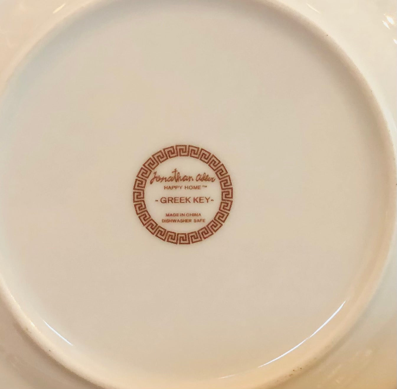 Jonathan Adler Greek Key Dinner Plates - Set of 8