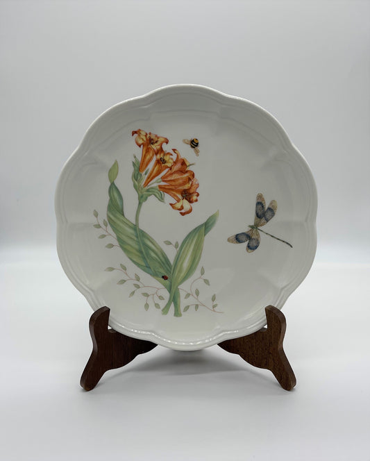 Lenox Butterfly Meadow Dragonfly Plate - Three Available