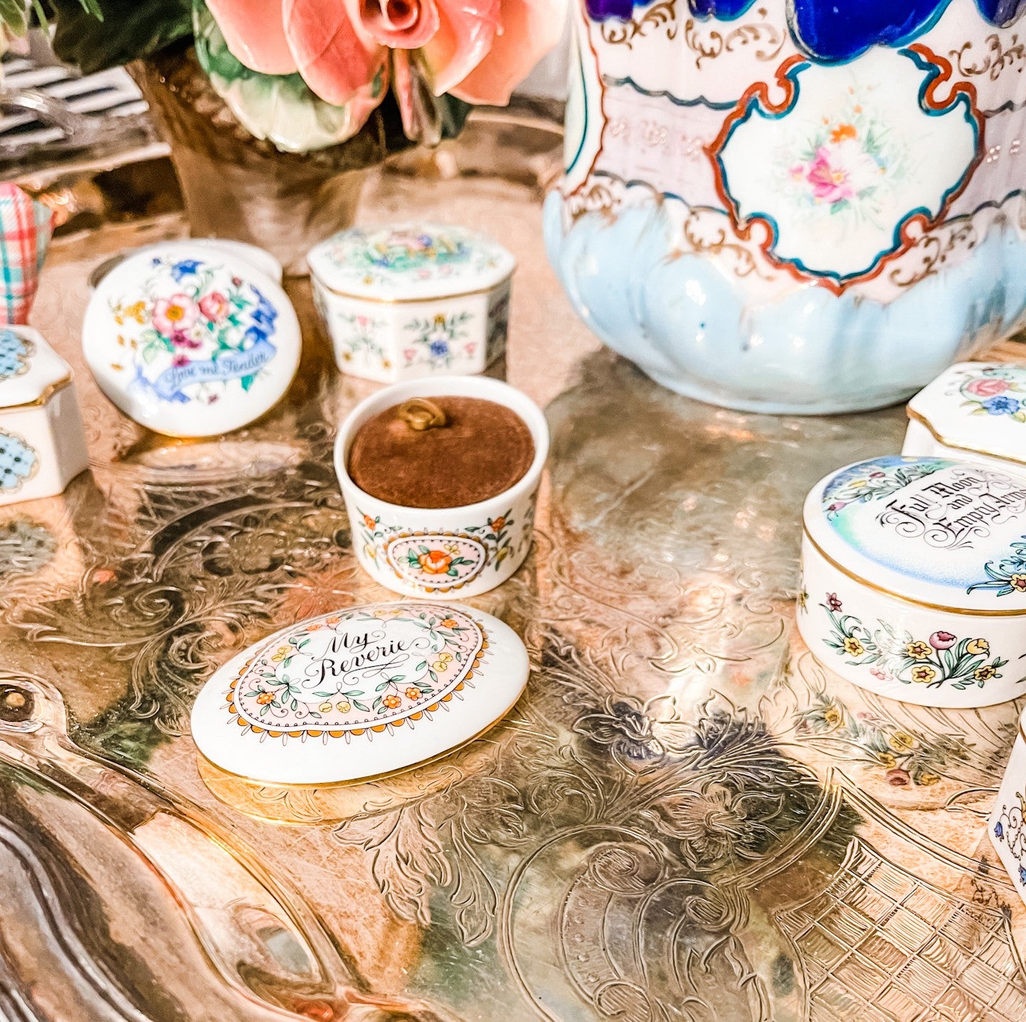 My Reverie Music Box, Vintage Melodies of Love Music Box Collection, Made in Japan