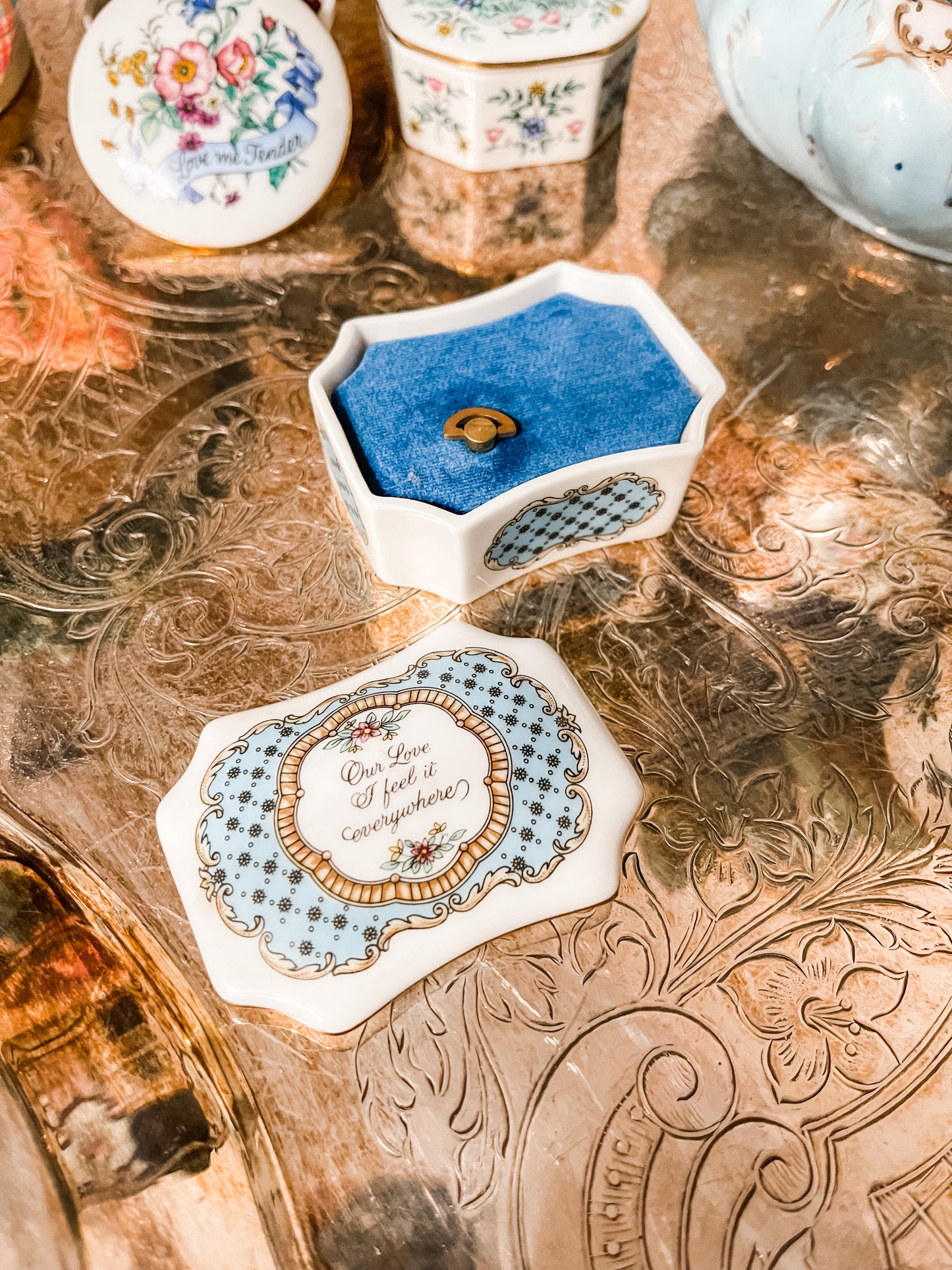 Our Love Music Box, Vintage Melodies of Love Music Box Collection, Made in Japan