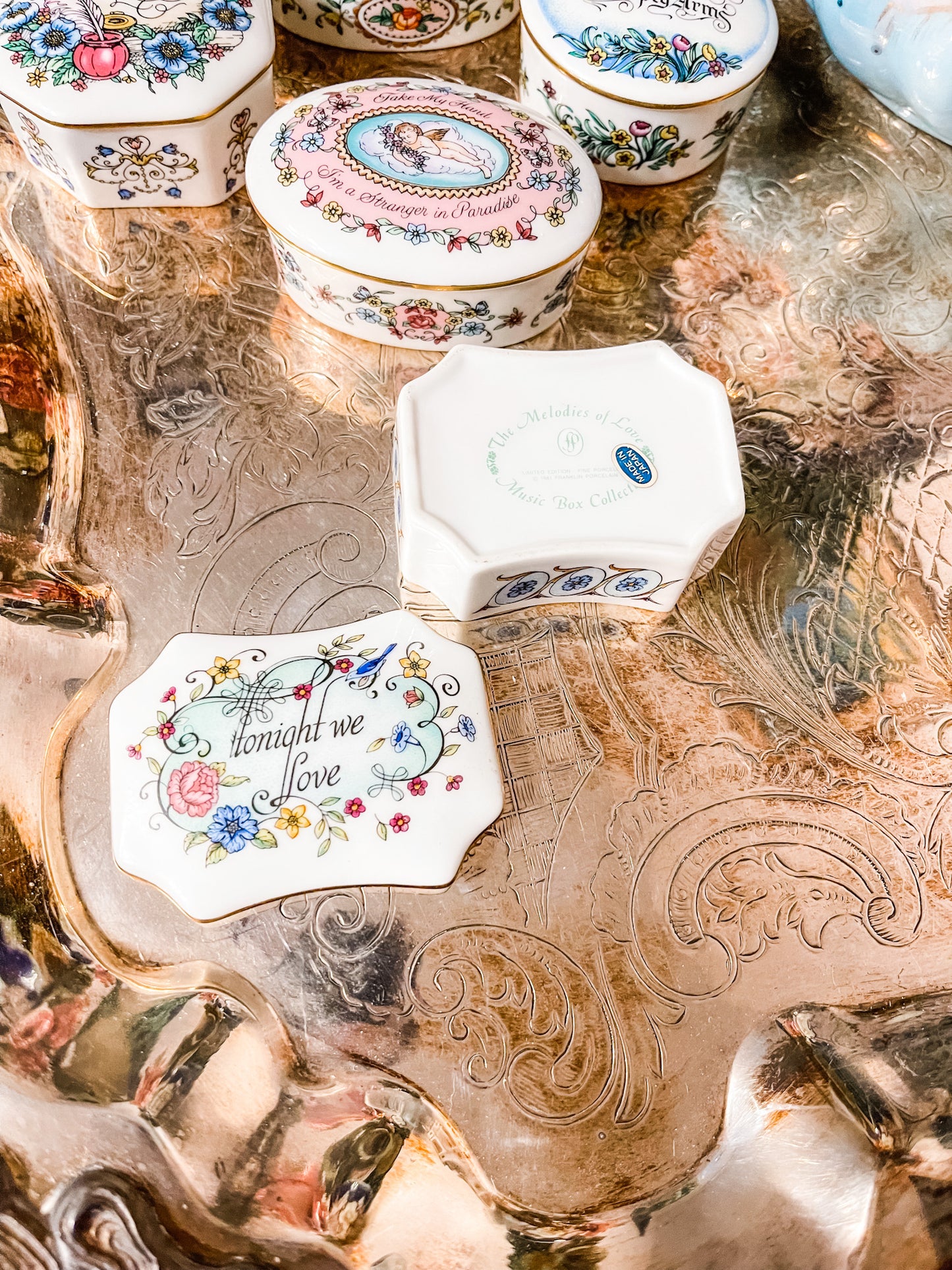 Tonight We Love, Vintage Melodies of Love Music Box Collection, Made in Japan