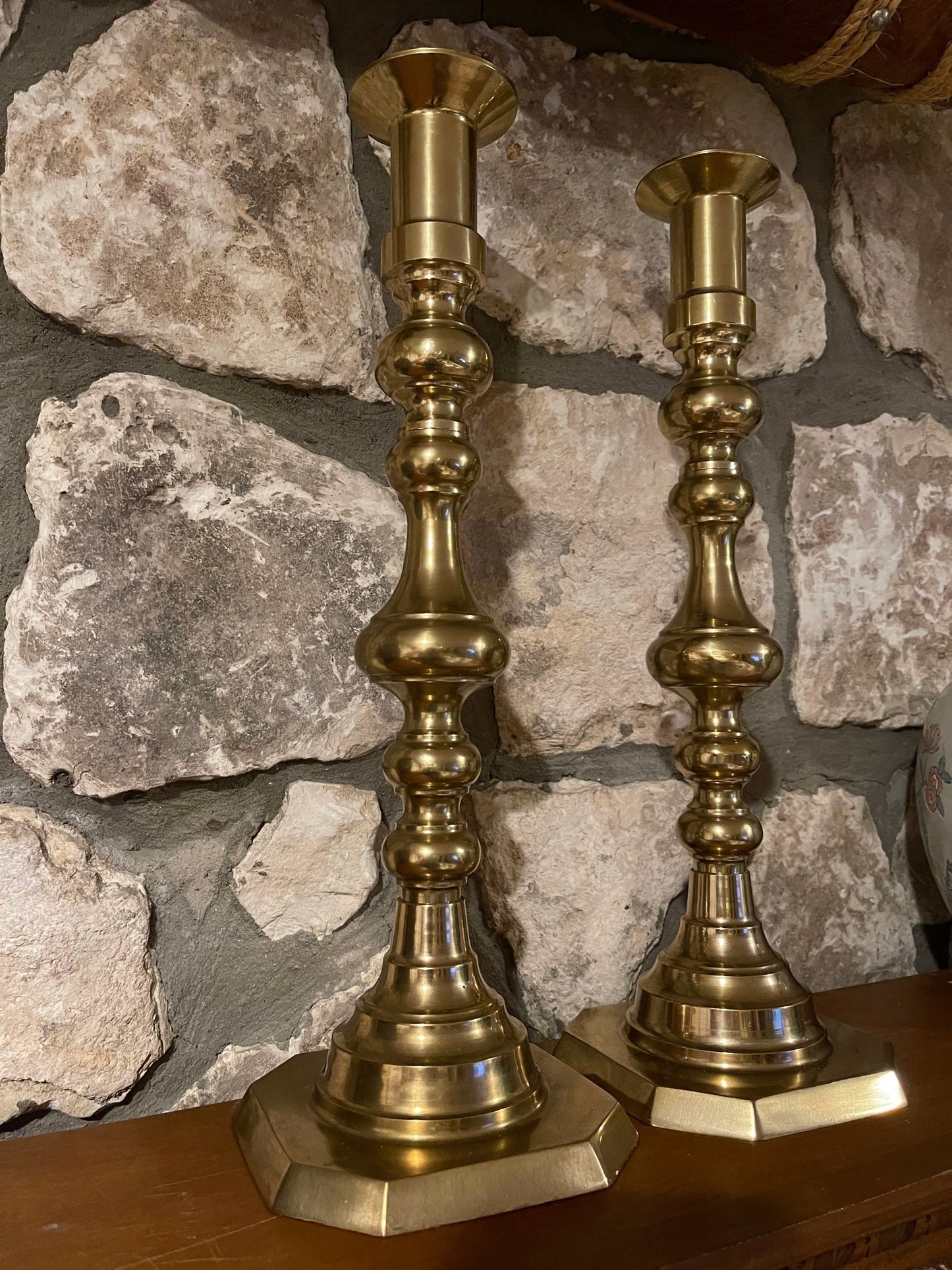 Vintage Pair of Candlesticks