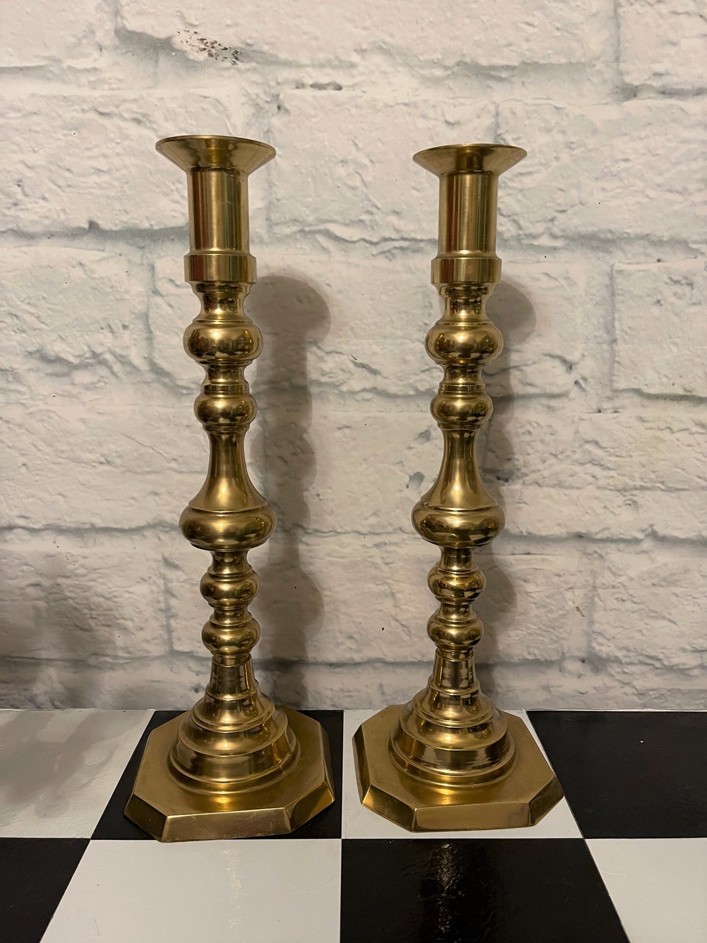 Vintage Pair of Candlesticks