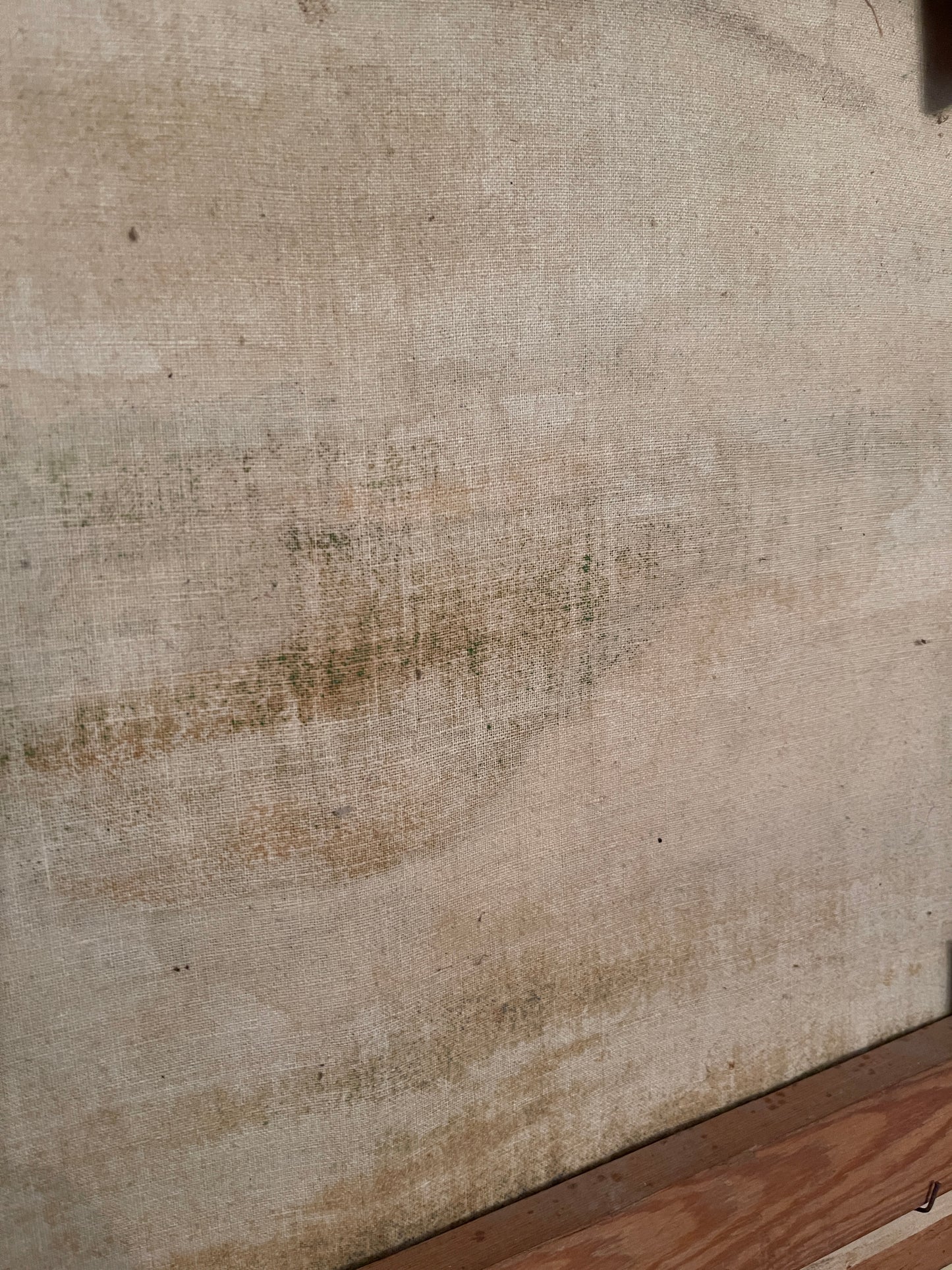 Antique Painting of the Rhine River in the Swiss Alps #1, Signed and Dated, Framed